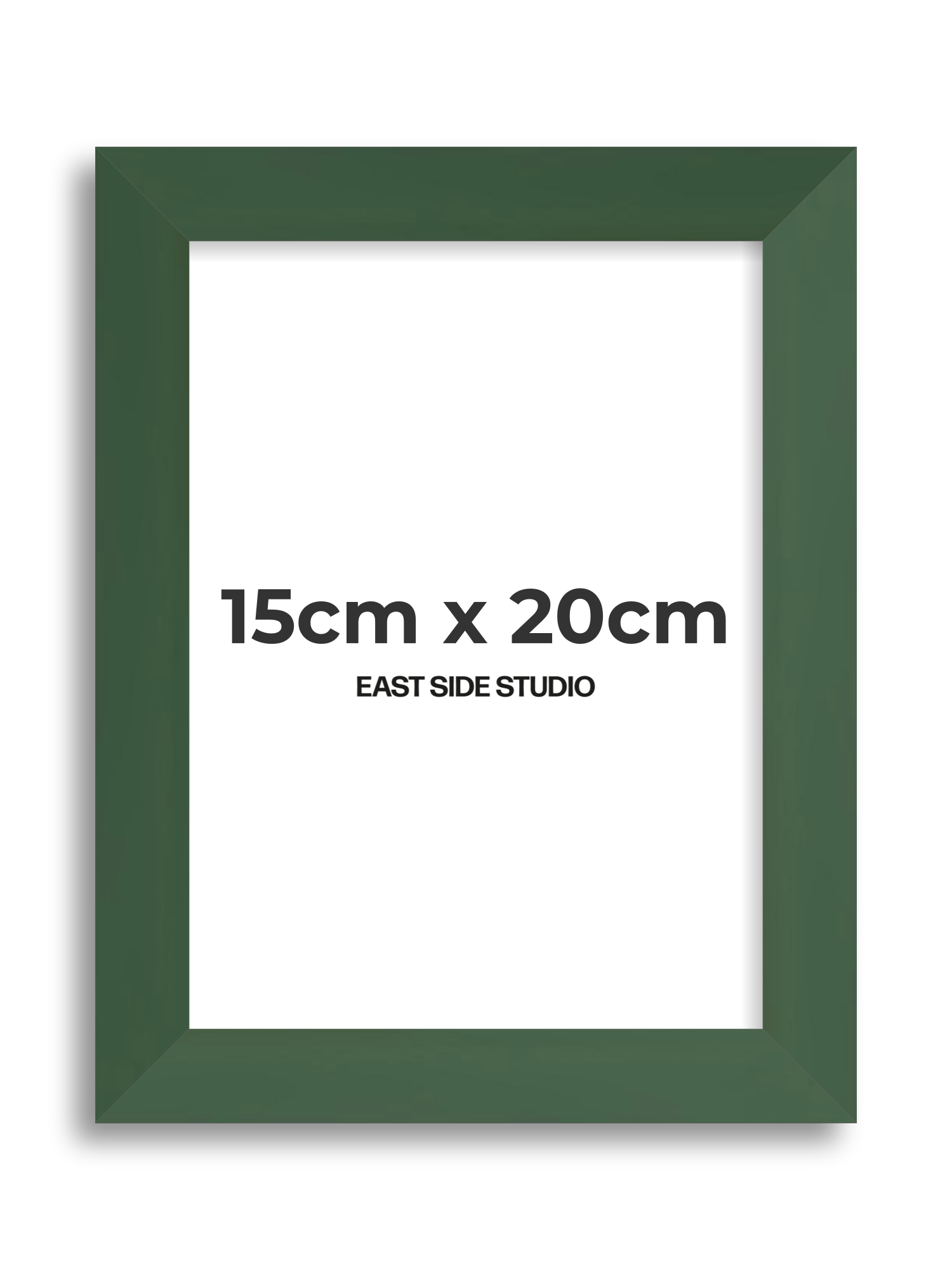 Forest Green 15cm x 20cm picture frame
