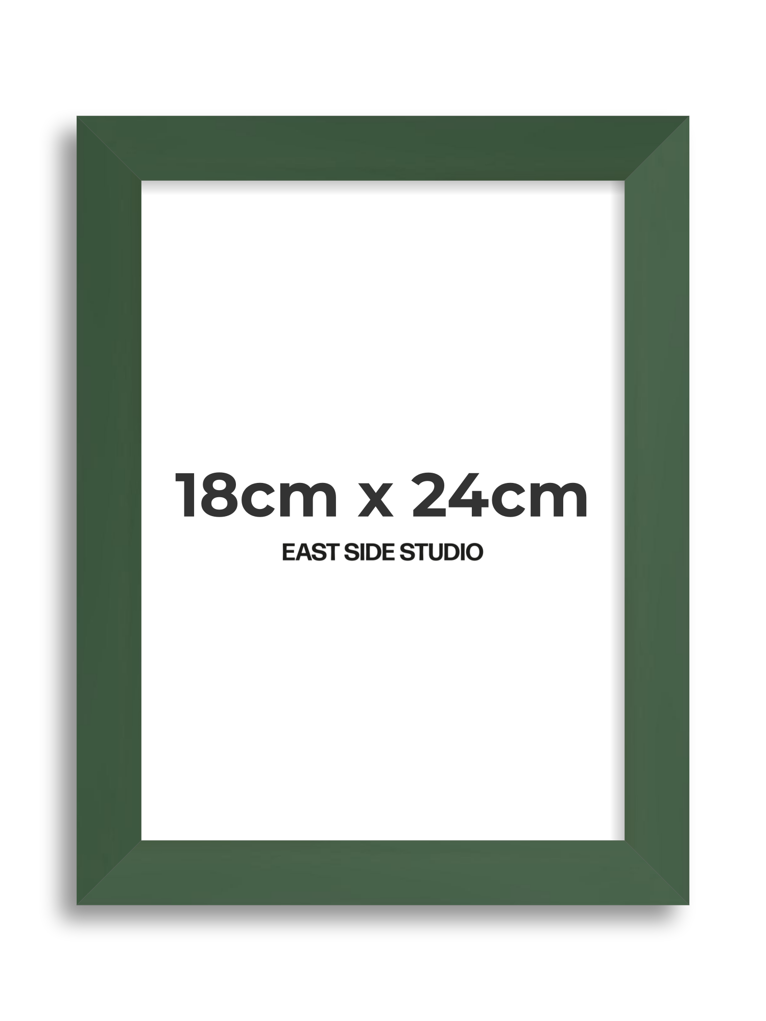 Forest Green 18cm x 24cm picture frame