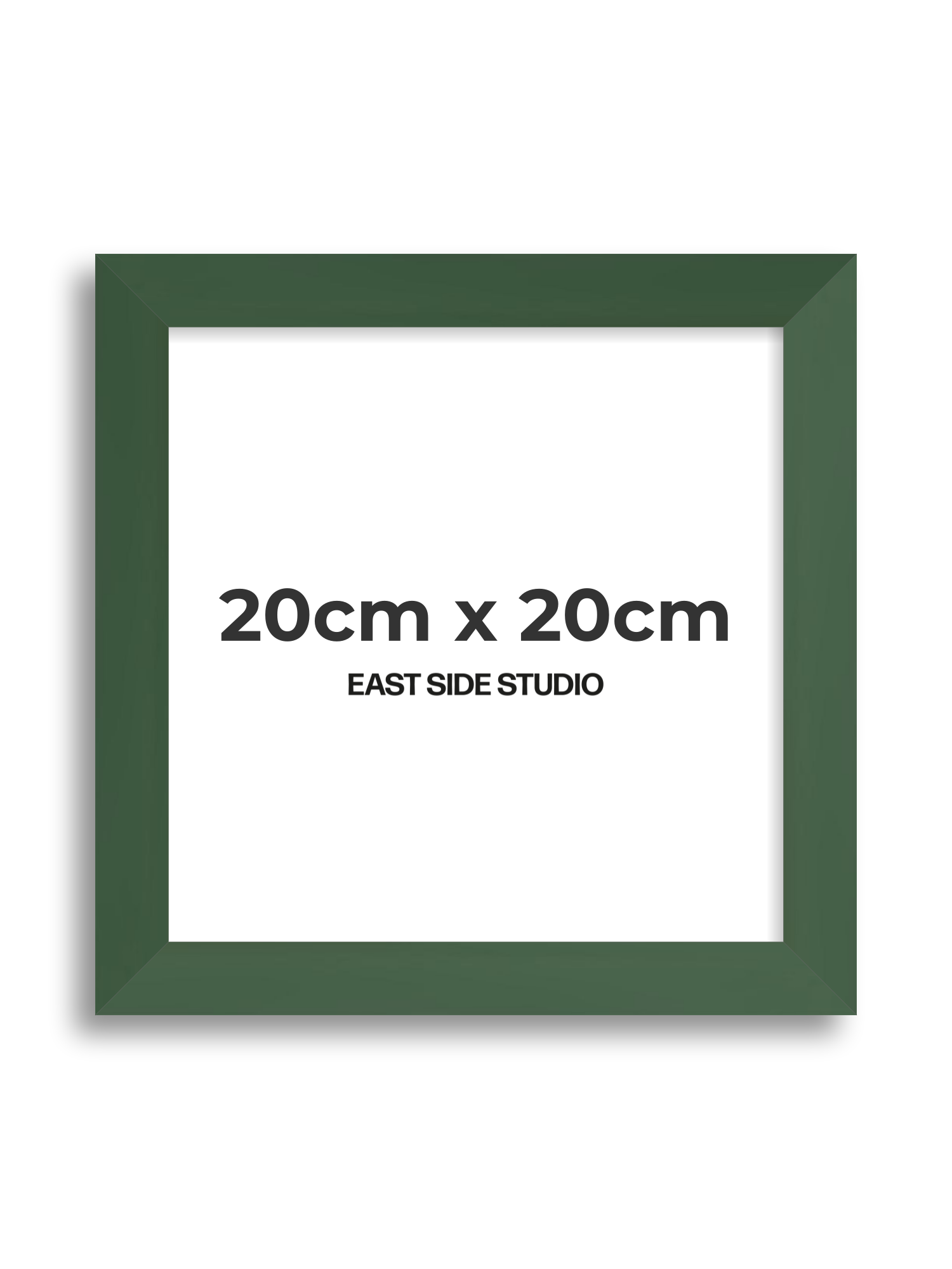 Forest Green 20cm x 20cm picture frame