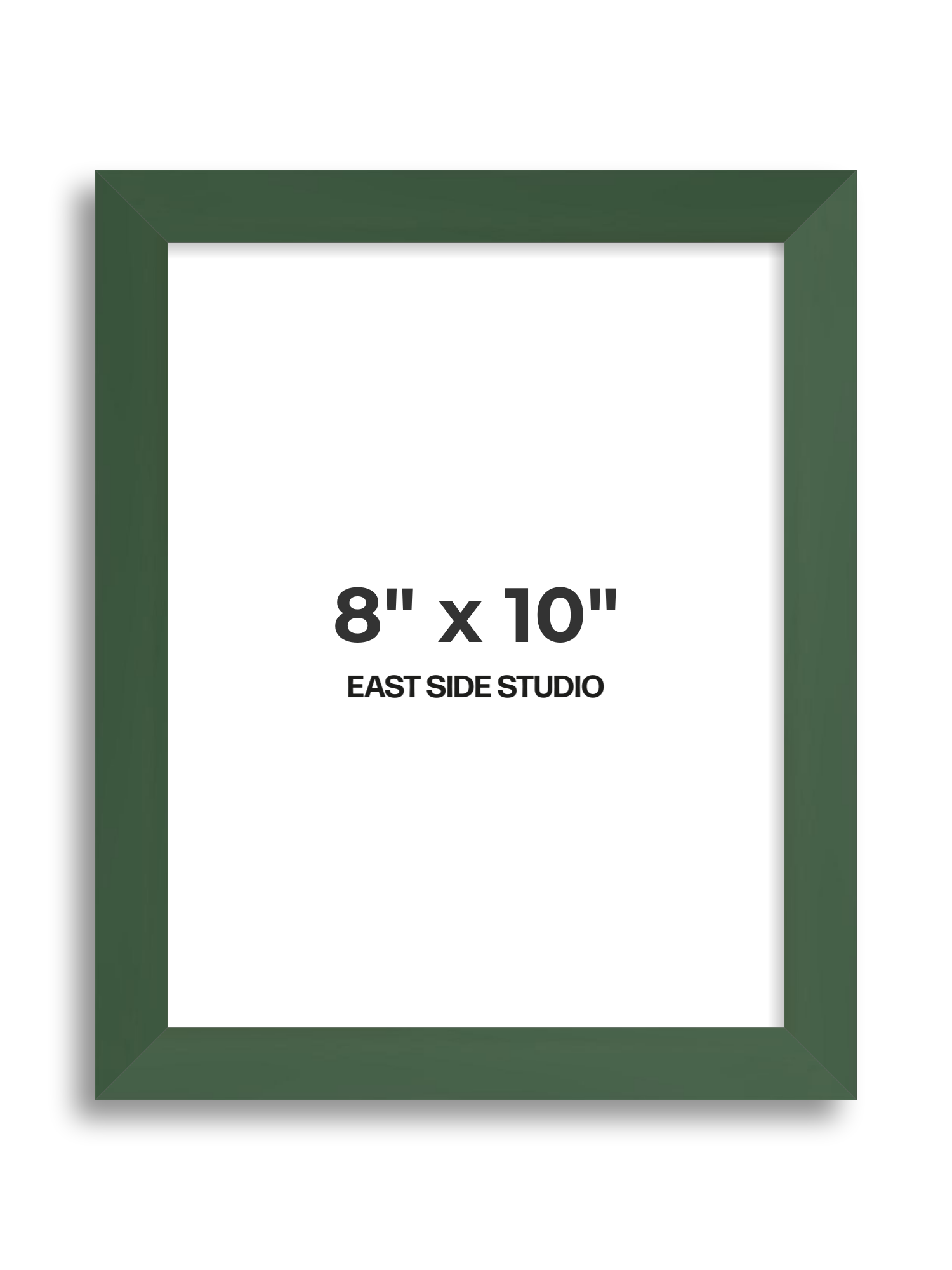 Forest Green 8" x 10" picture frame