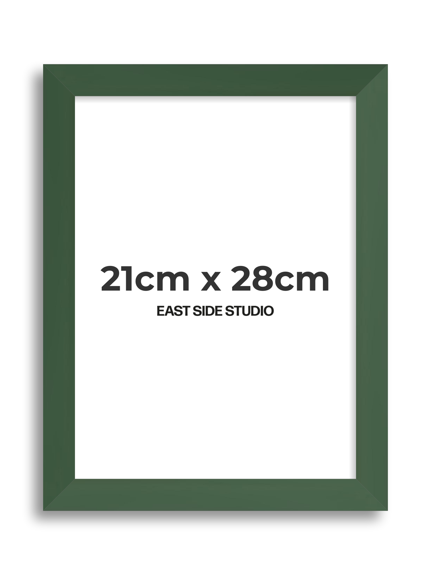 Forest Green 21cm x 28cm picture frame
