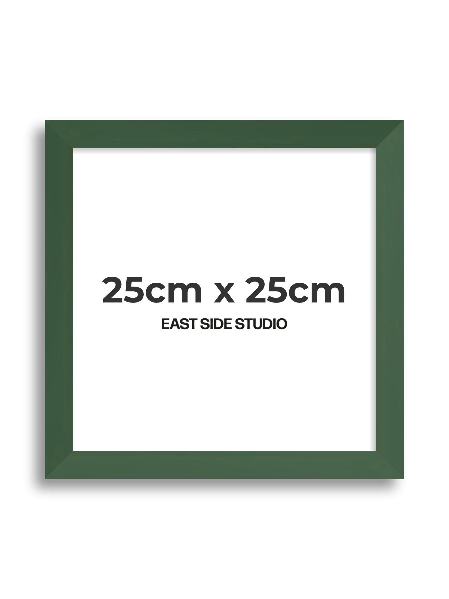 Forest Green 25cm x 25cm picture frame