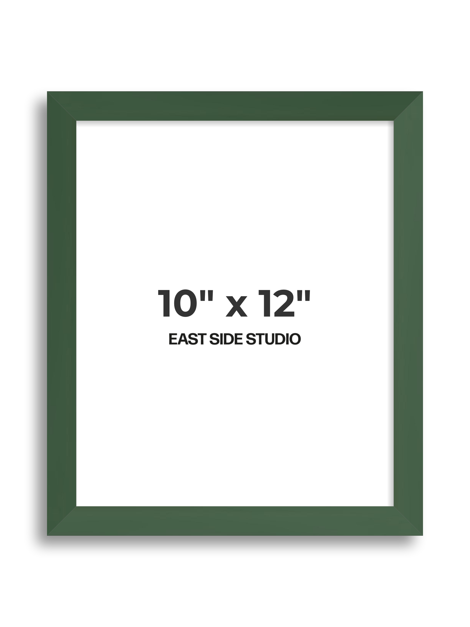 Forest Green 10" x 12" picture frame
