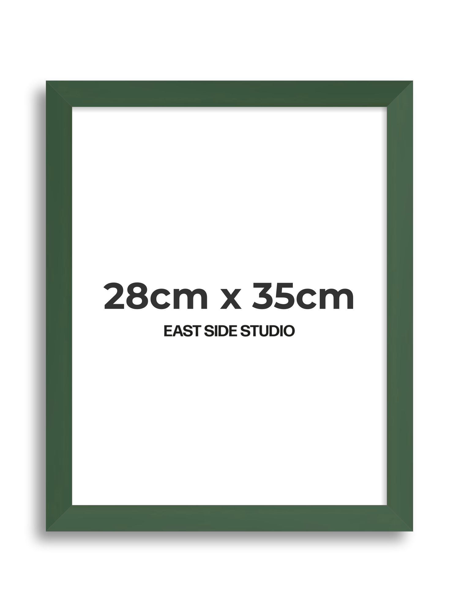 Forest Green 28cm x 35cm picture frame