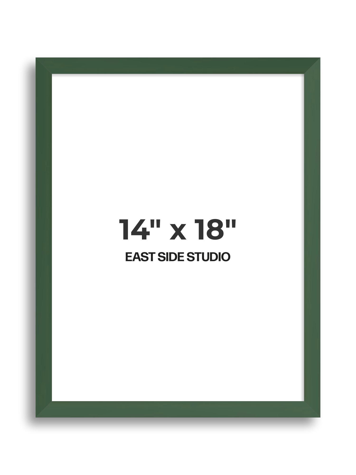 Forest Green 14" x 18" picture frame
