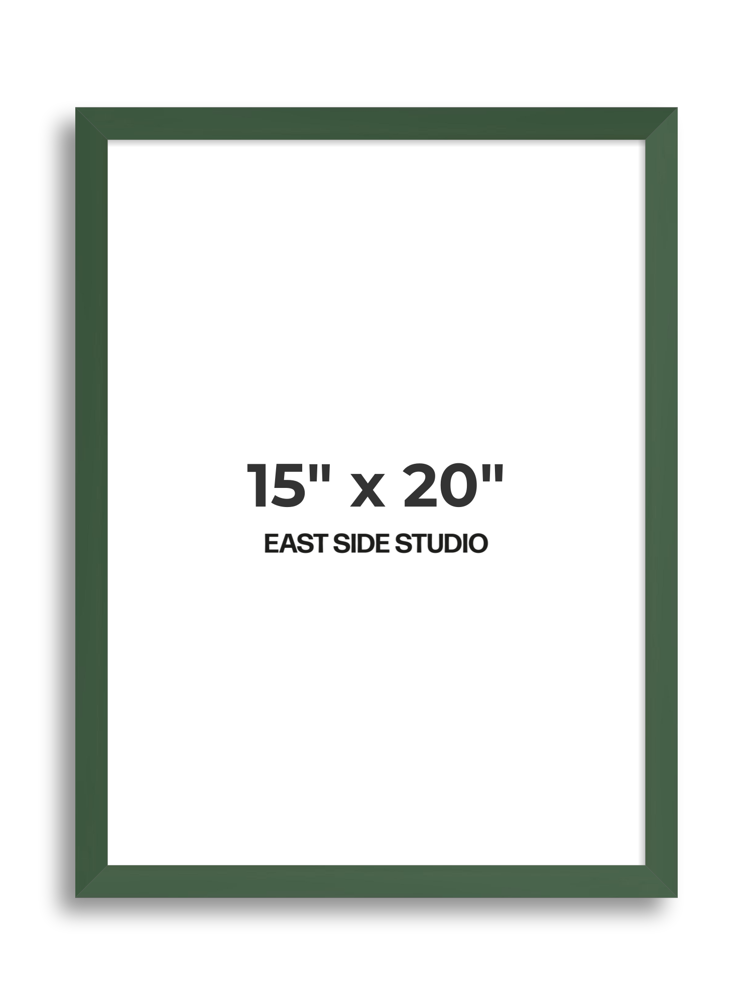 Forest Green 15" x 20" picture frame
