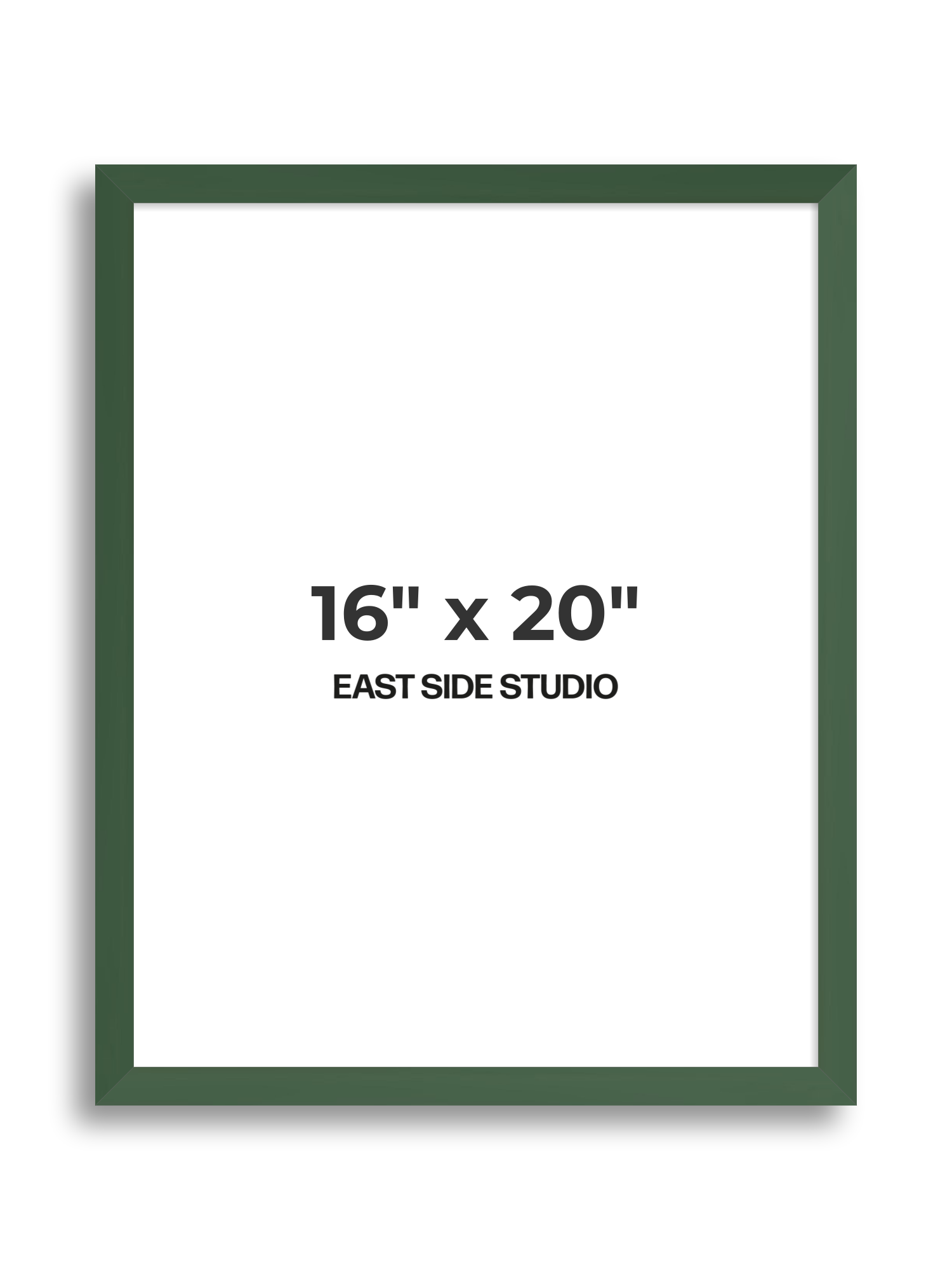 Forest Green 16" x 20" picture frame