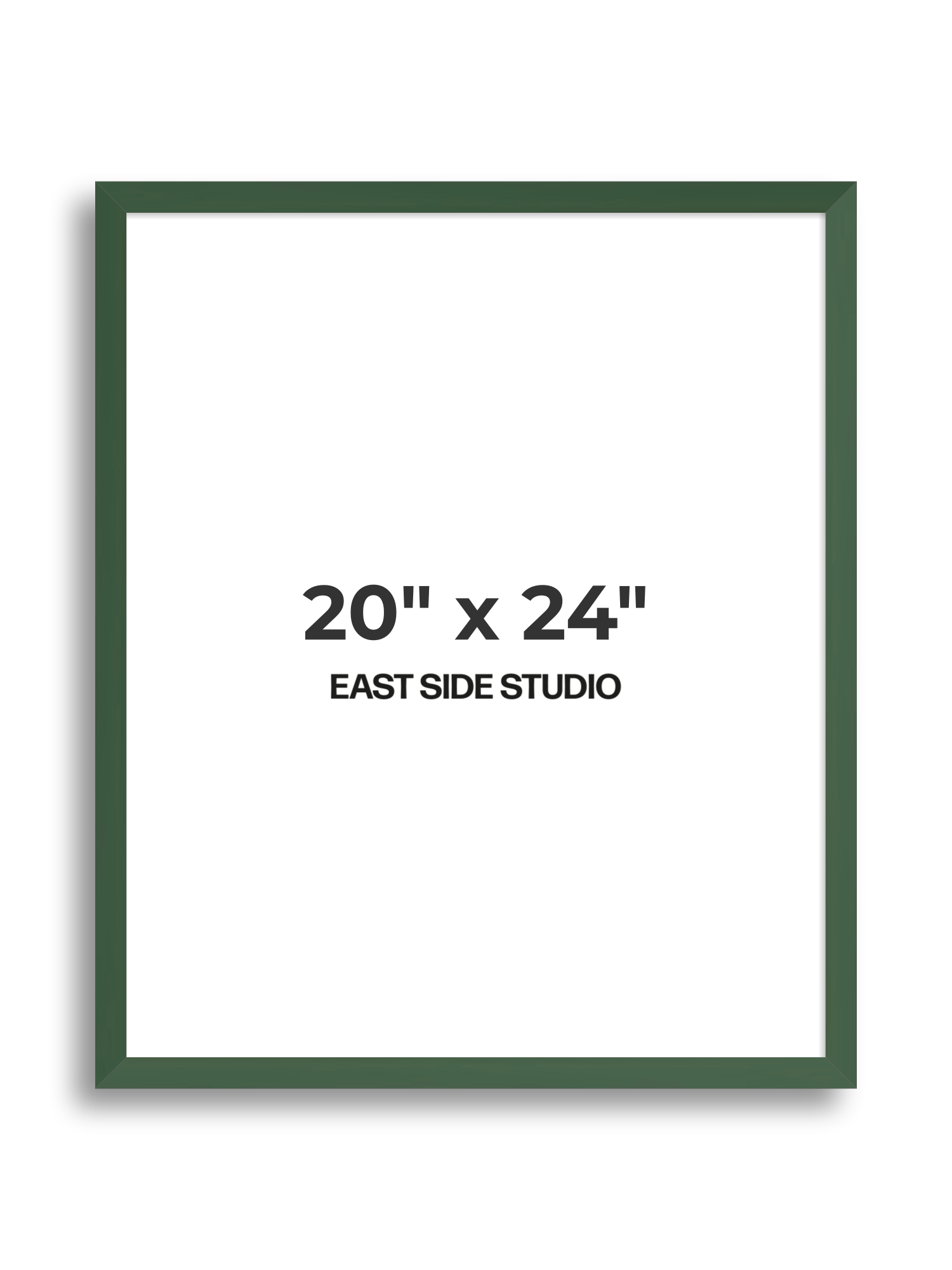 Forest Green 20" x 24" picture frame