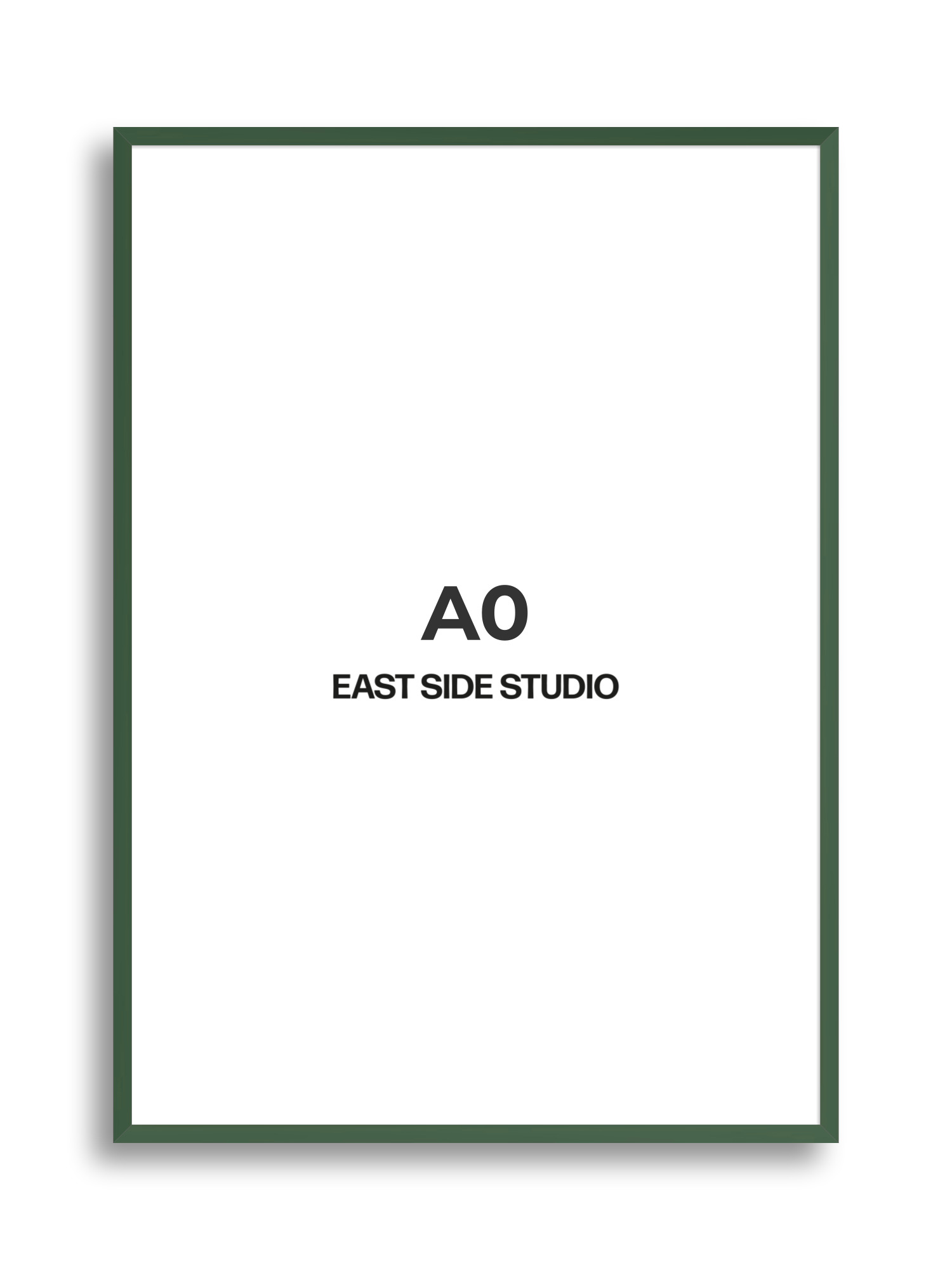 Forest Green A0 picture frame