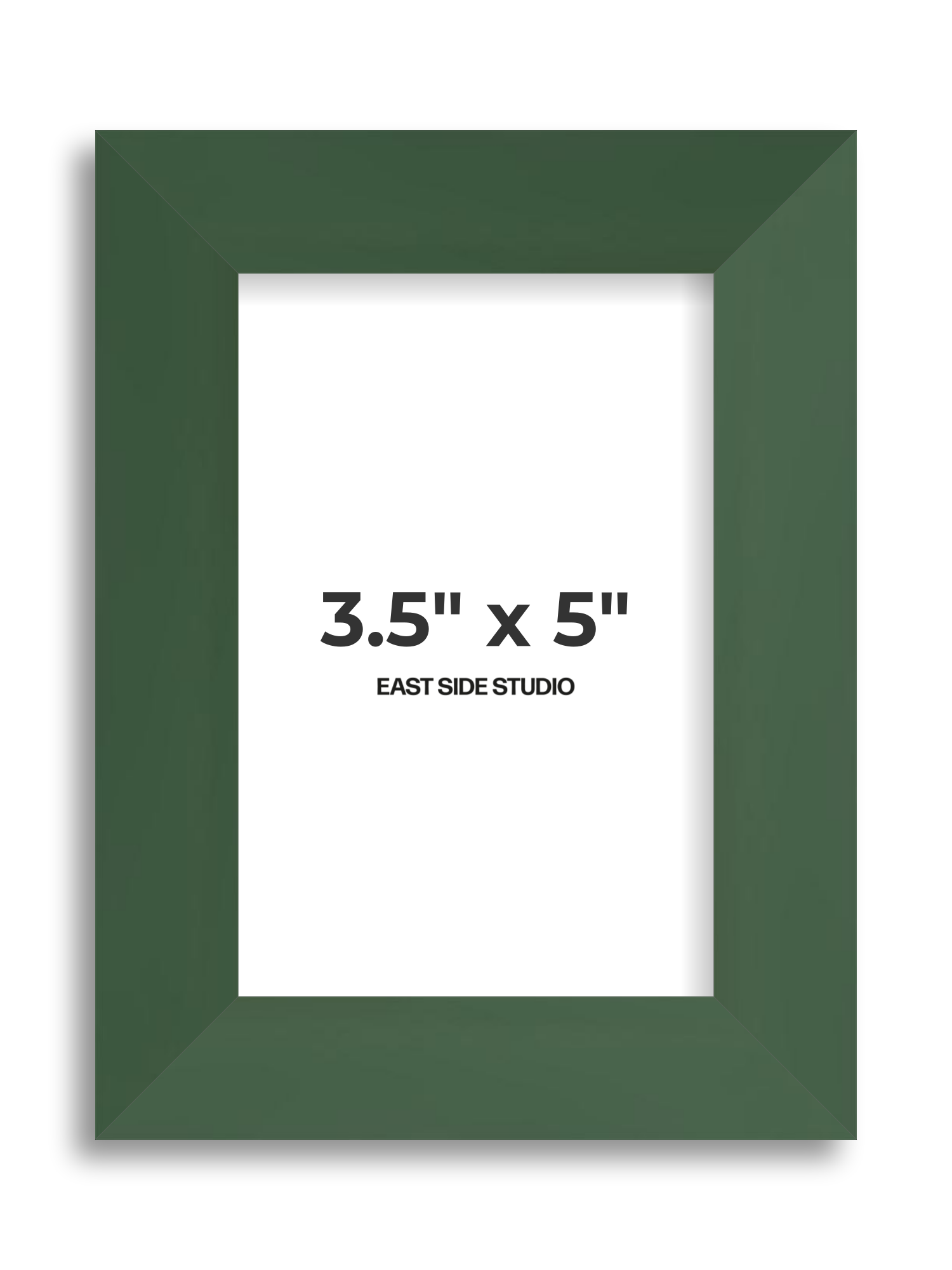 Forest Green 3.5" x 5" picture frame