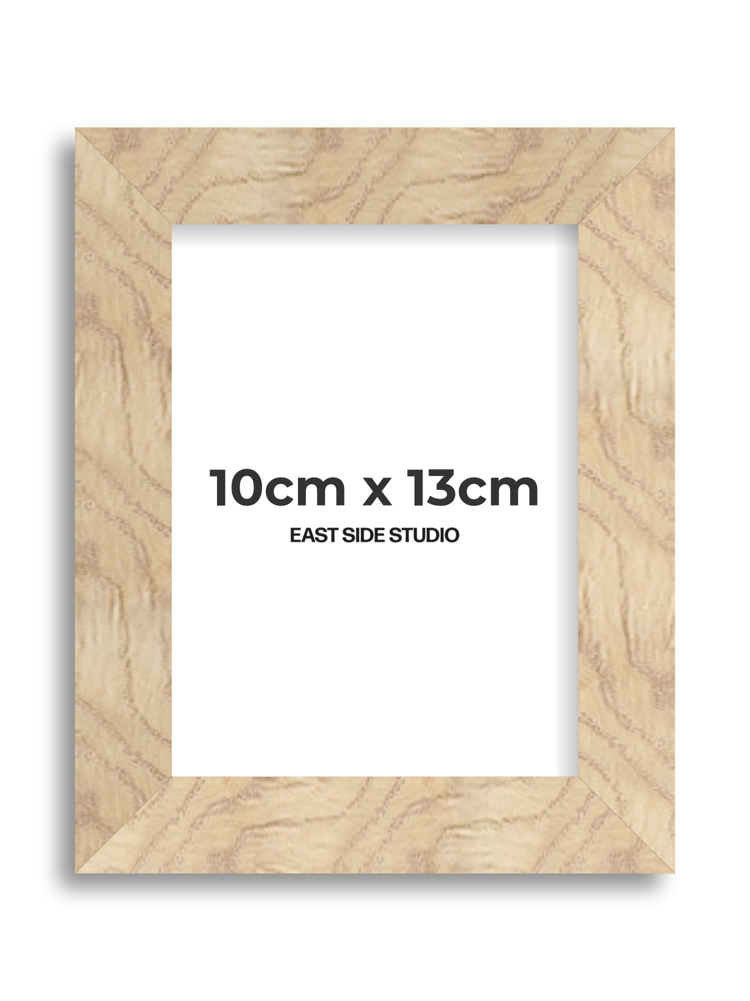 Oak Foil 10cm x 13cm picture frame