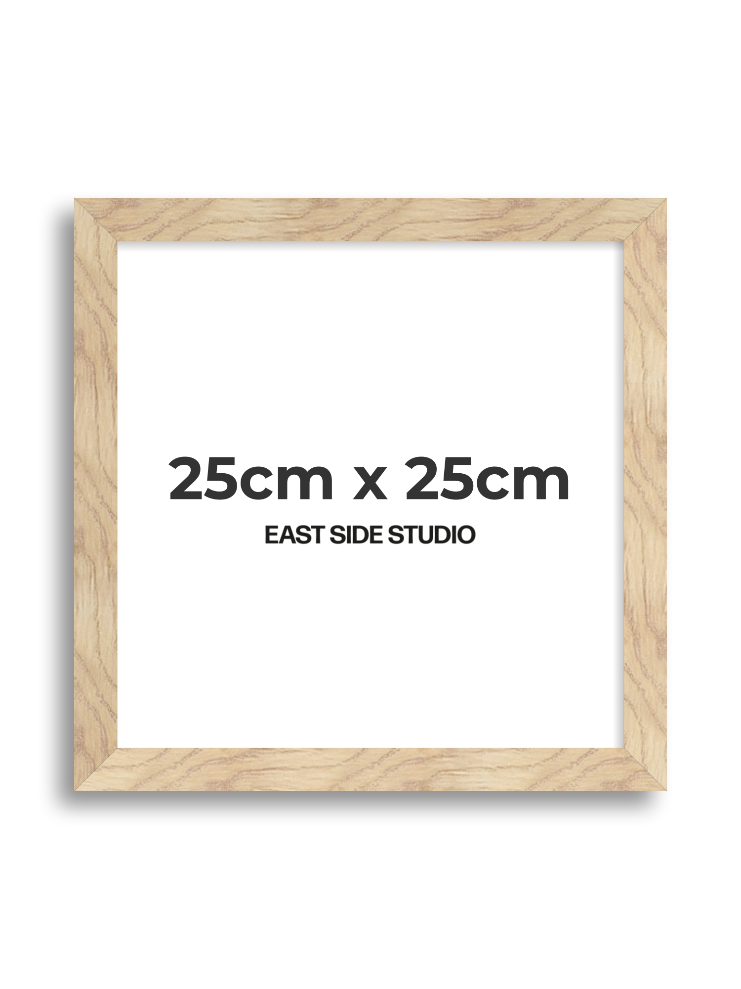 Oak Foil 25cm x 25cm picture frame