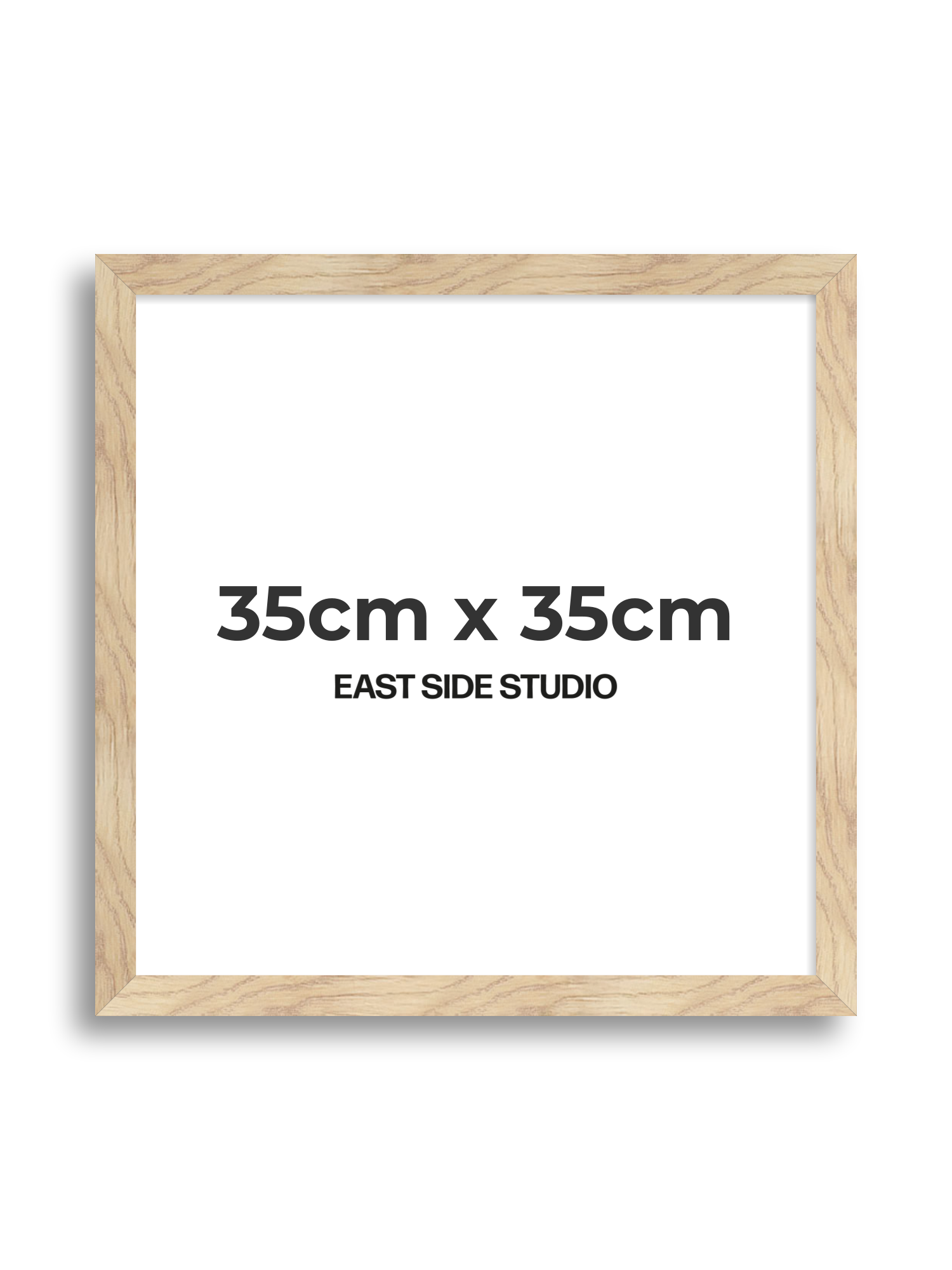 Oak Foil 35cm x 35cm picture frame