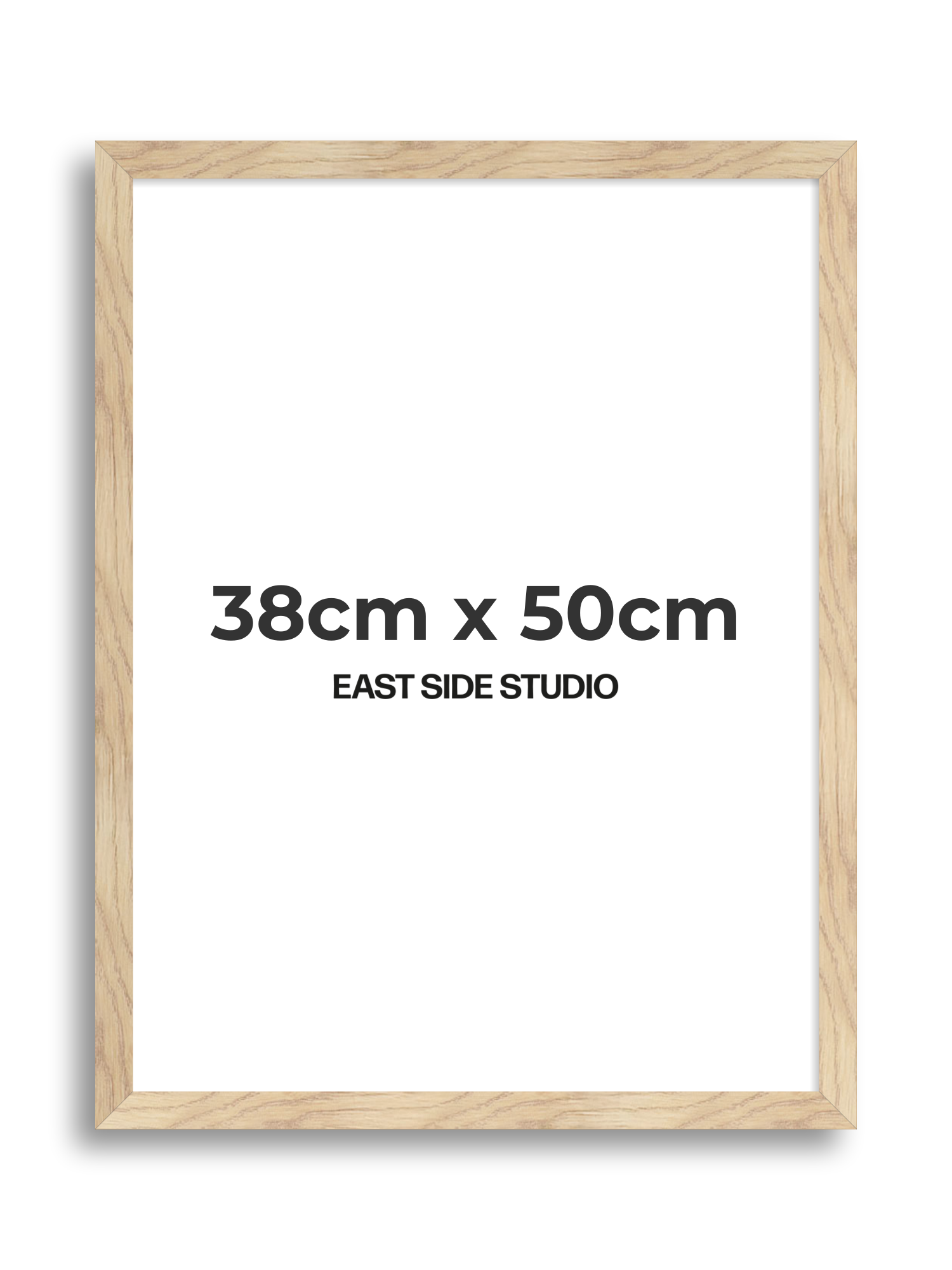 Oak Foil 38cm x 50cm picture frame