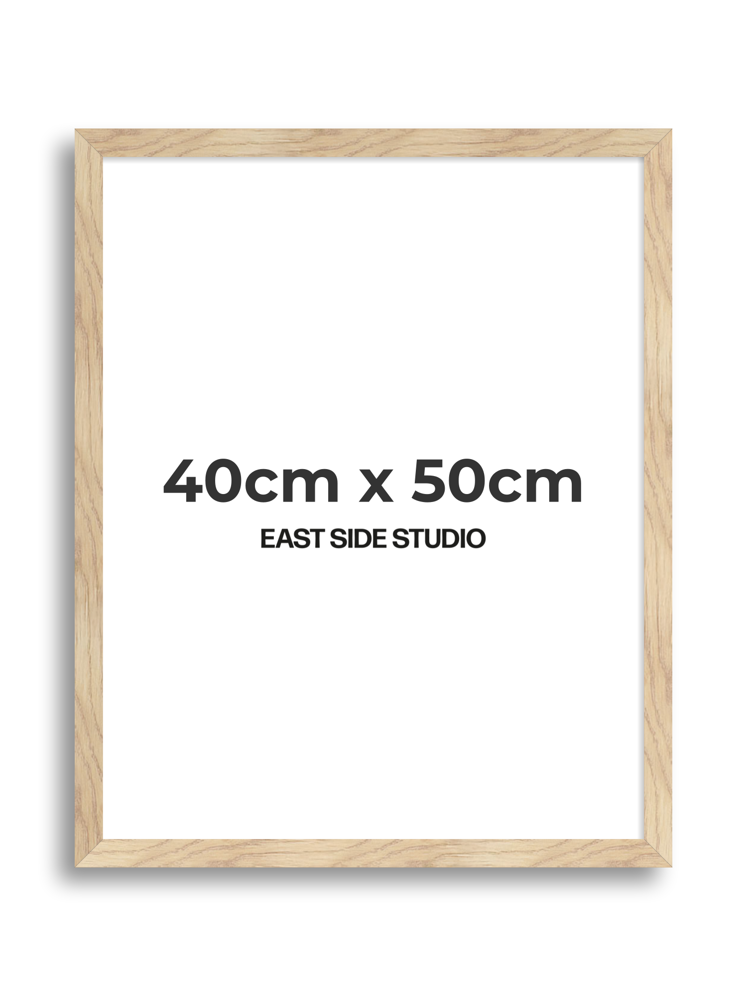 Oak Foil 40cm x 50cm picture frame