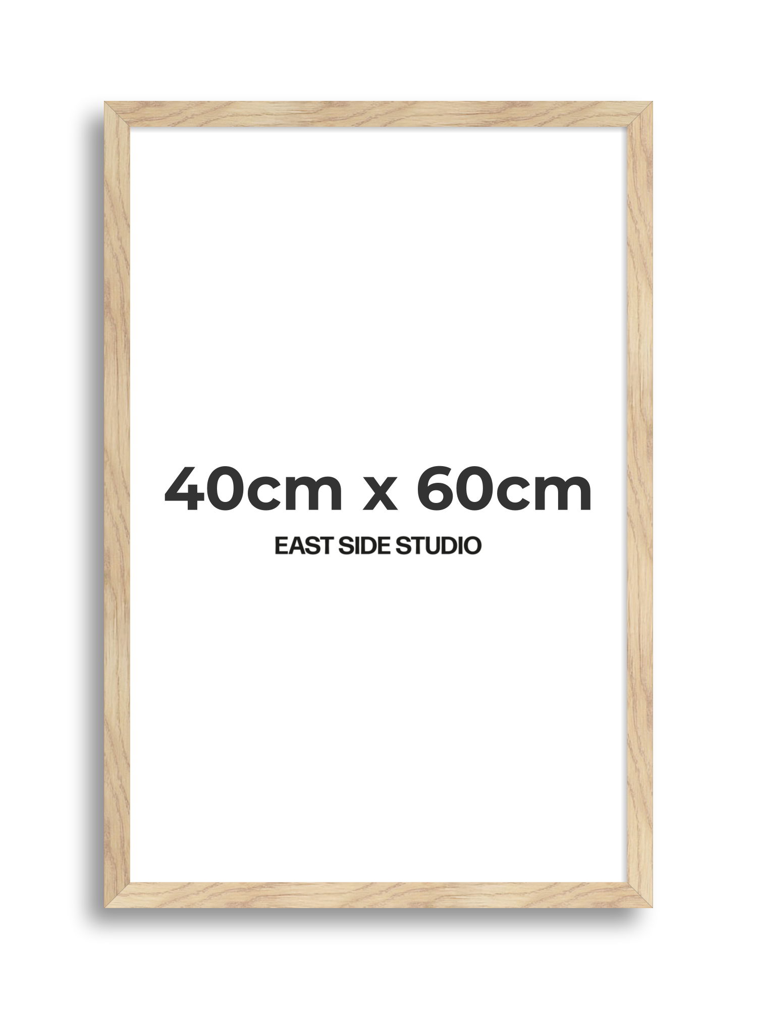 Oak Foil 40cm x 60cm picture frame