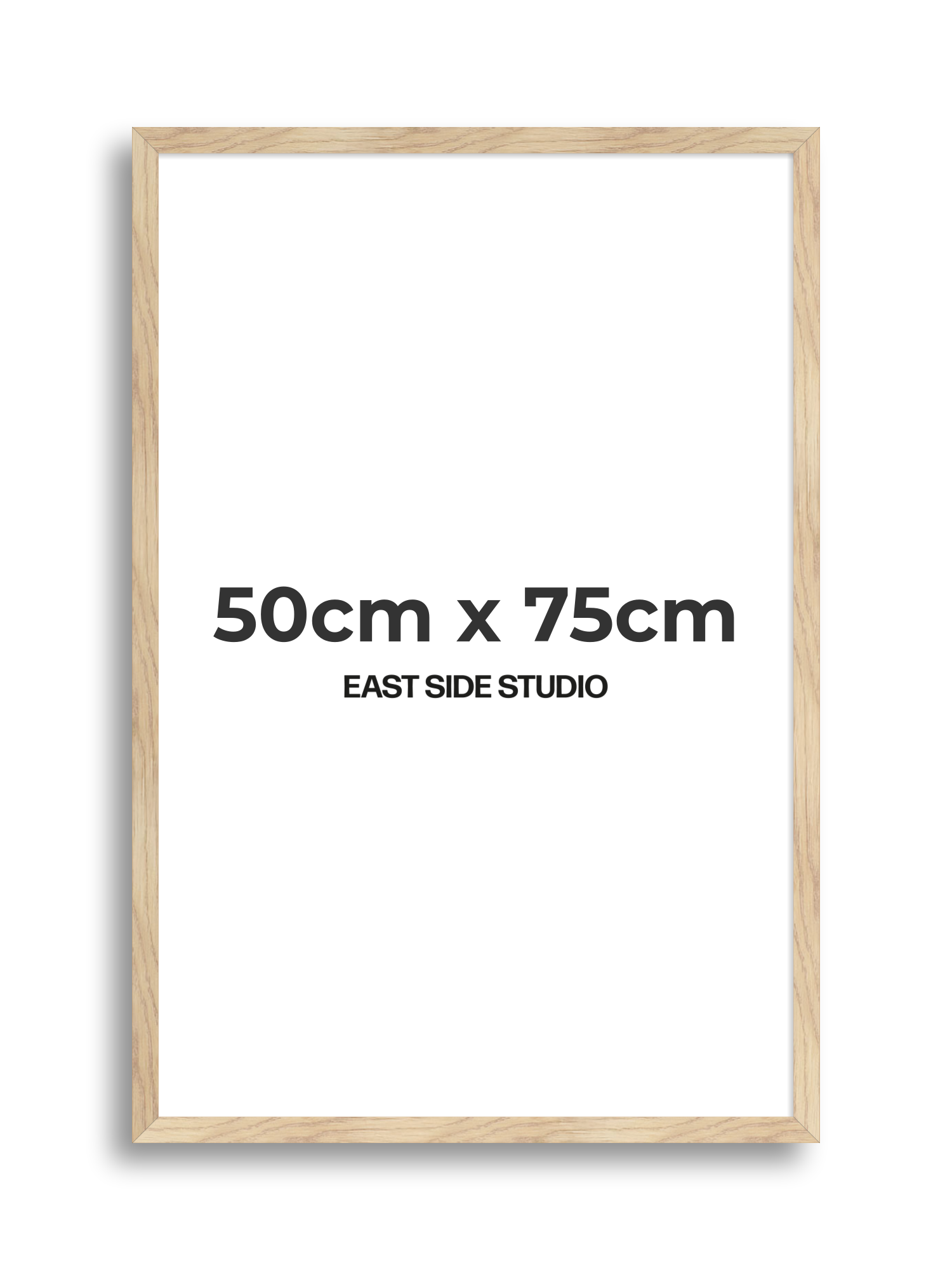 Oak Foil 50cm x 75cm picture frame
