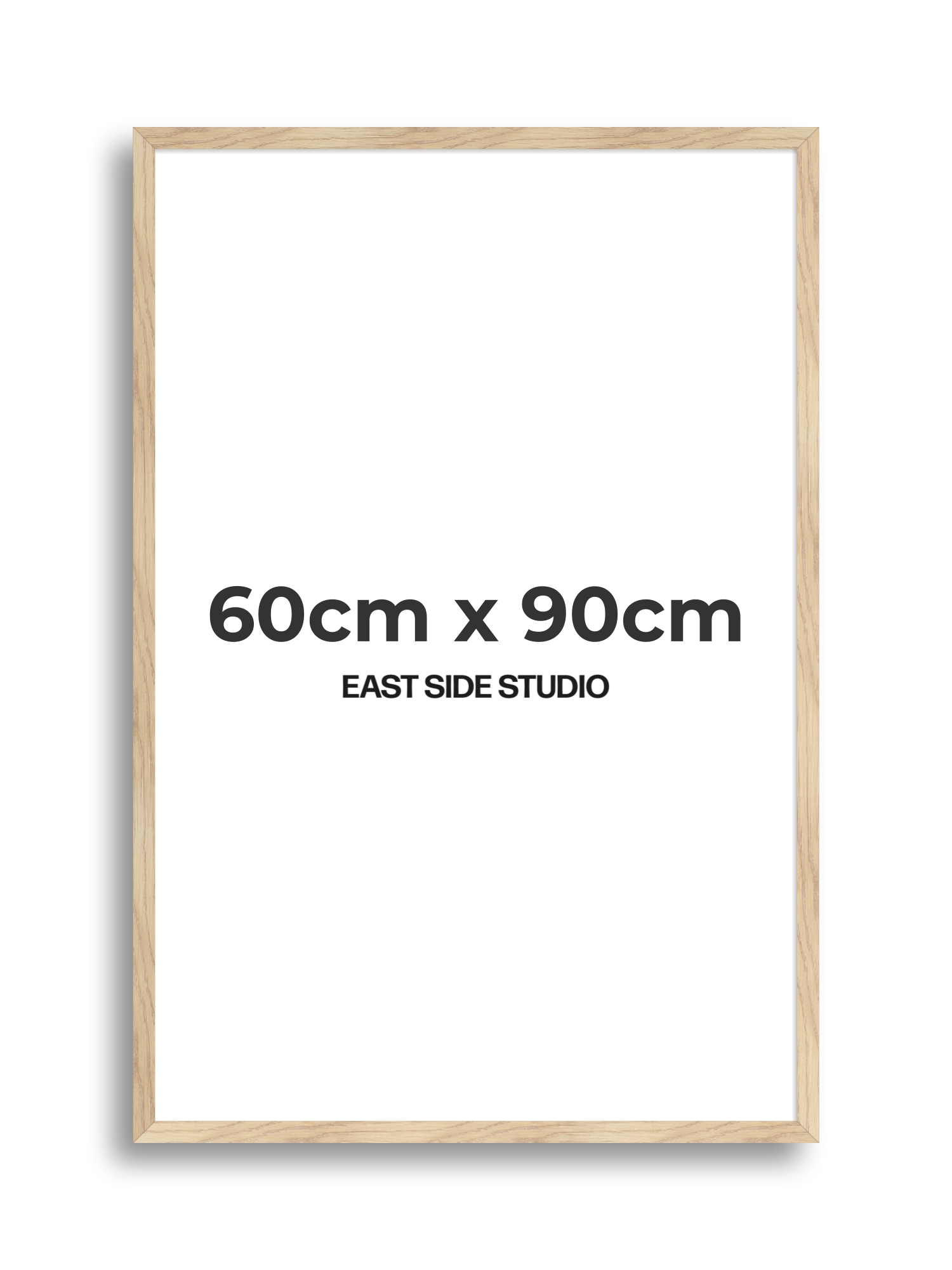 Oak Foil 60cm x 90cm picture frame