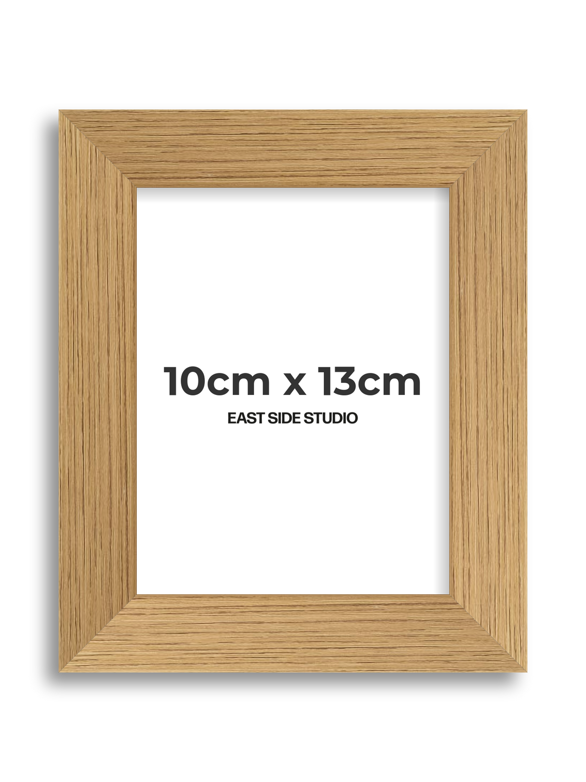Oak Foil 10cm x 13cm picture frame