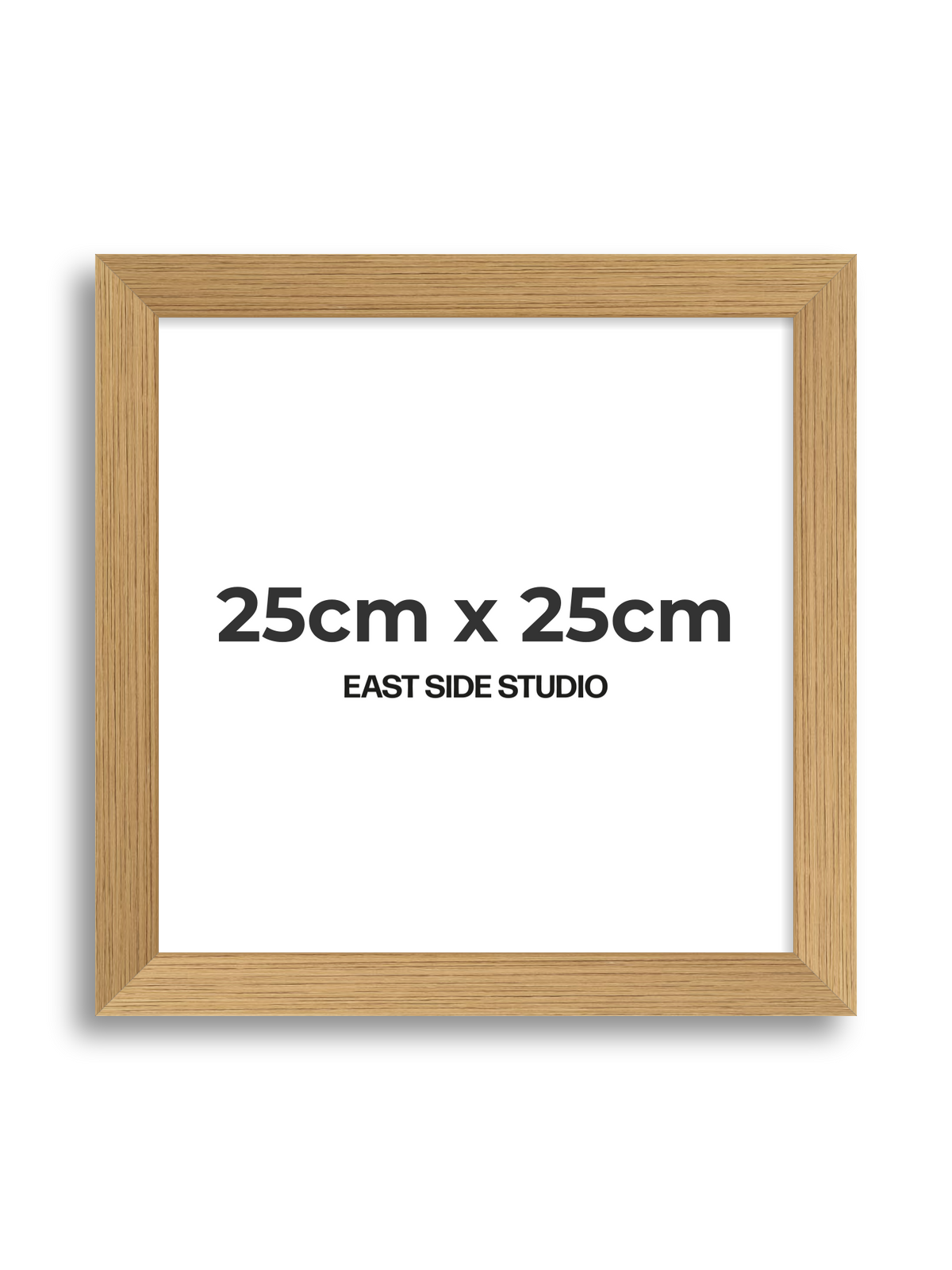 Oak Foil 25cm x 25cm picture frame