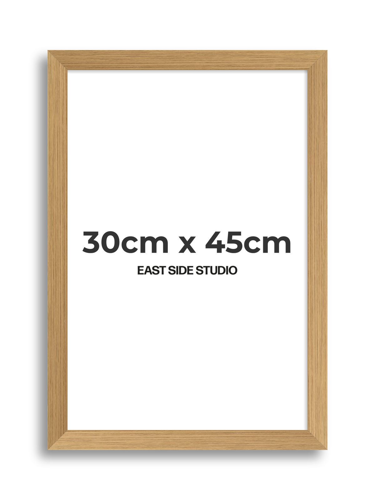 Oak Foil 30cm x 45cm picture frame