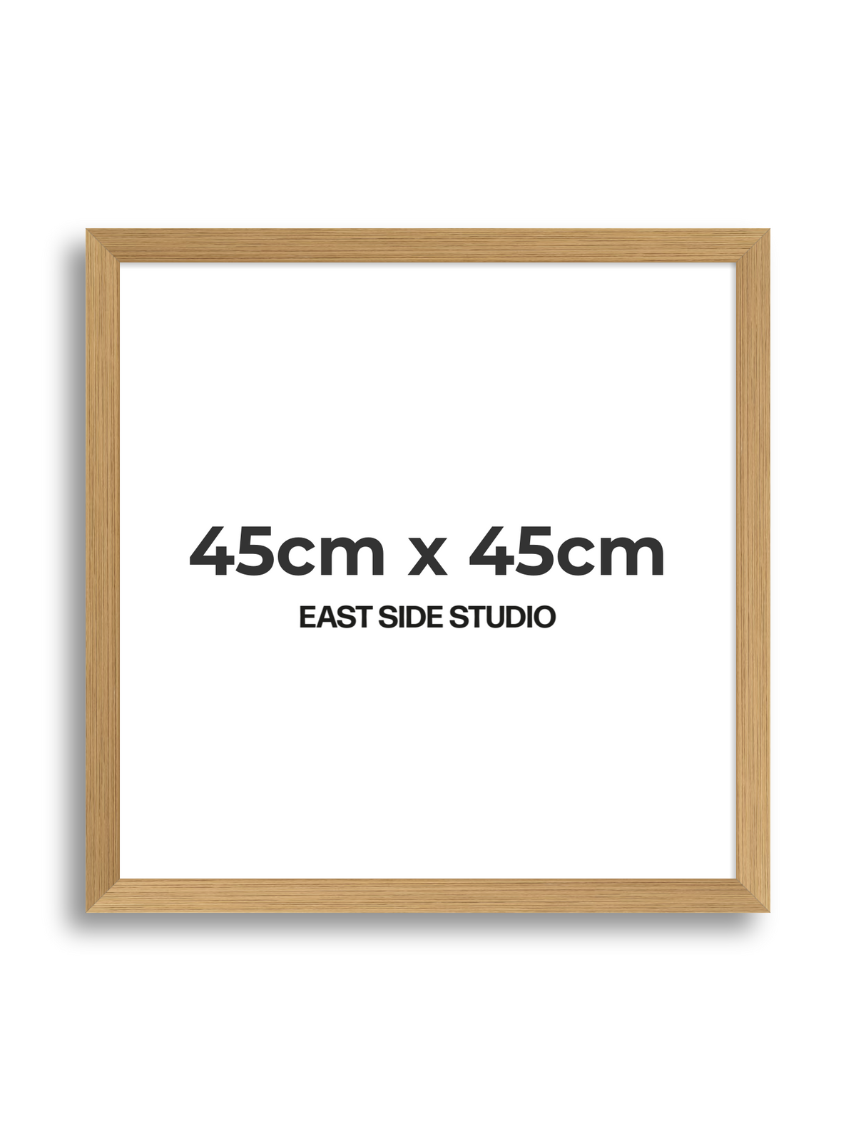 Oak Foil 45cm x 45cm picture frame