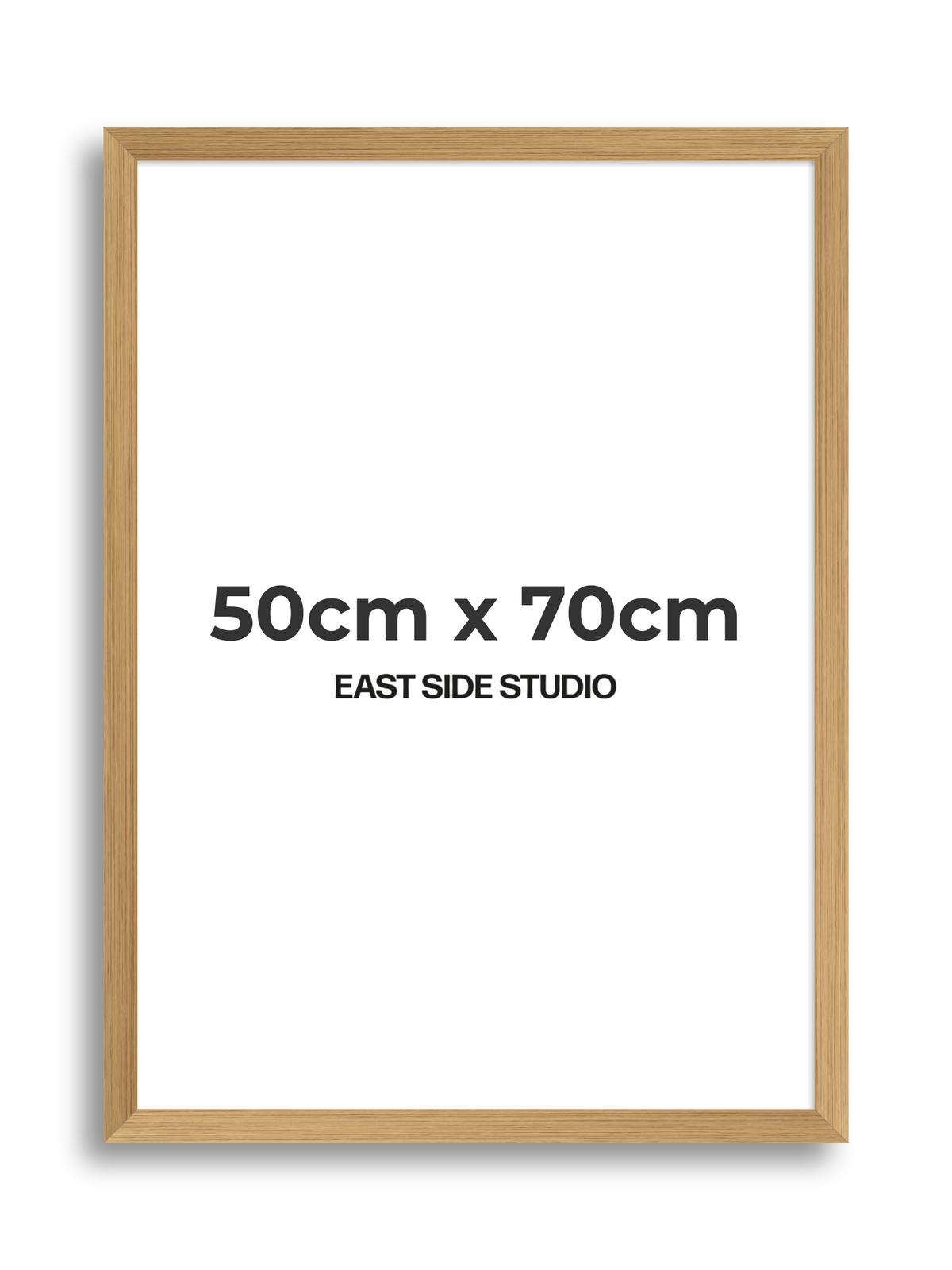 Oak Foil 50cm x 70cm picture frame