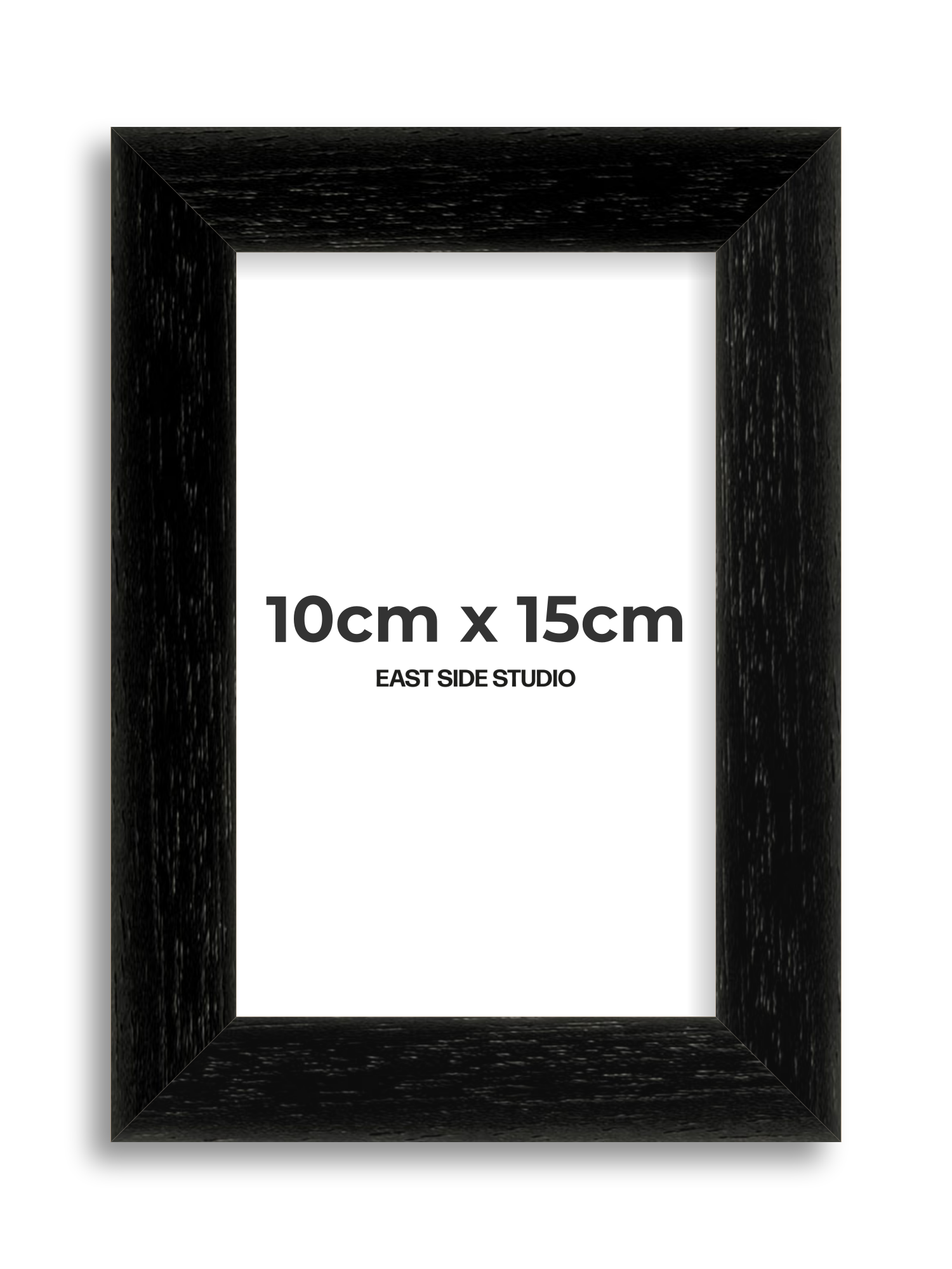 Black Grain 10cm x 15cm picture frame
