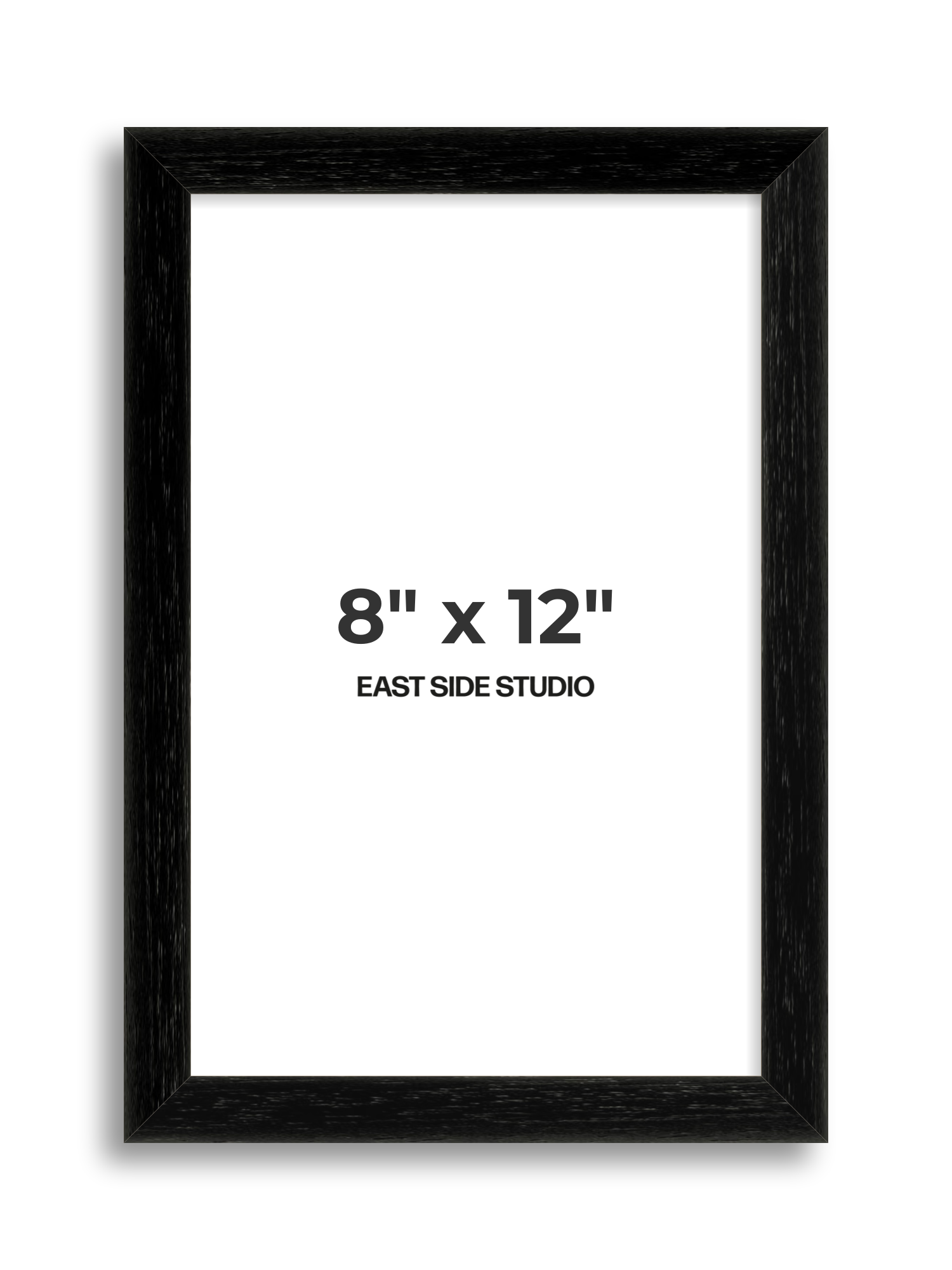 Black Grain 8" x 12" picture frame