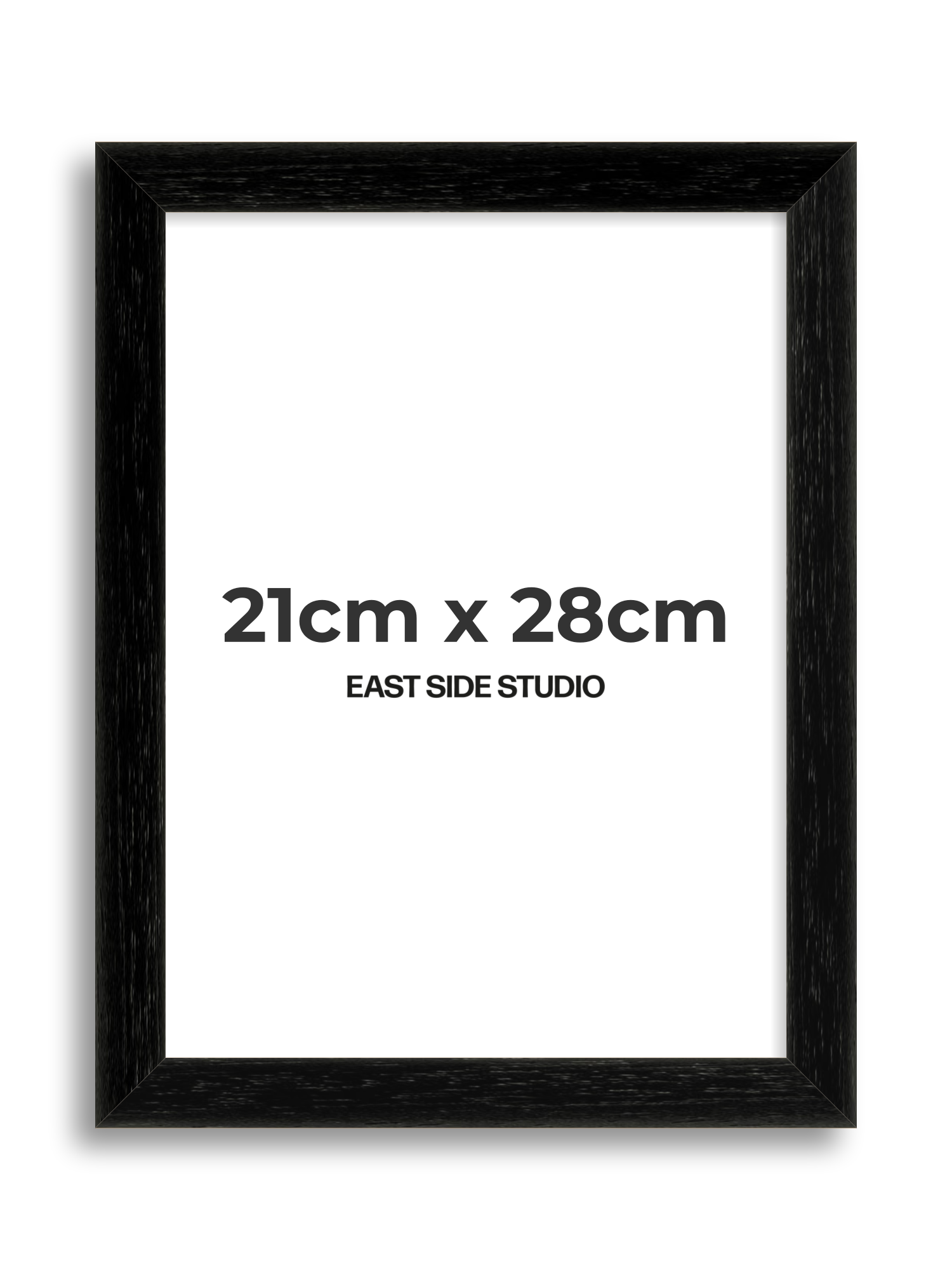 Black Grain 21cm x 28cm picture frame