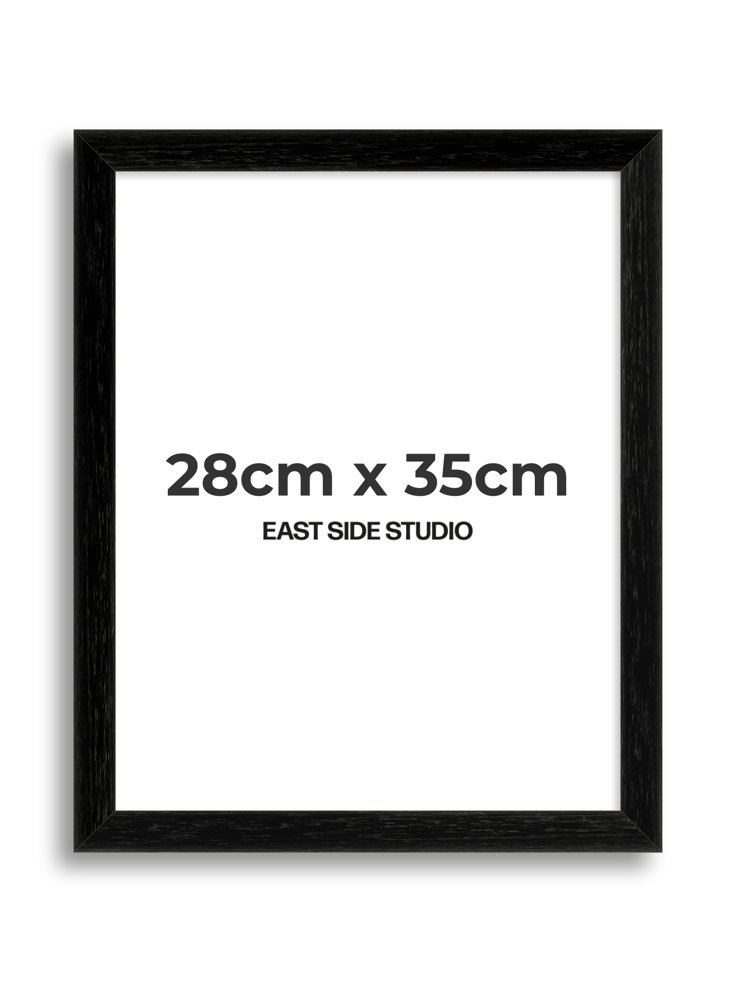 Black Grain 28cm x 35cm picture frame