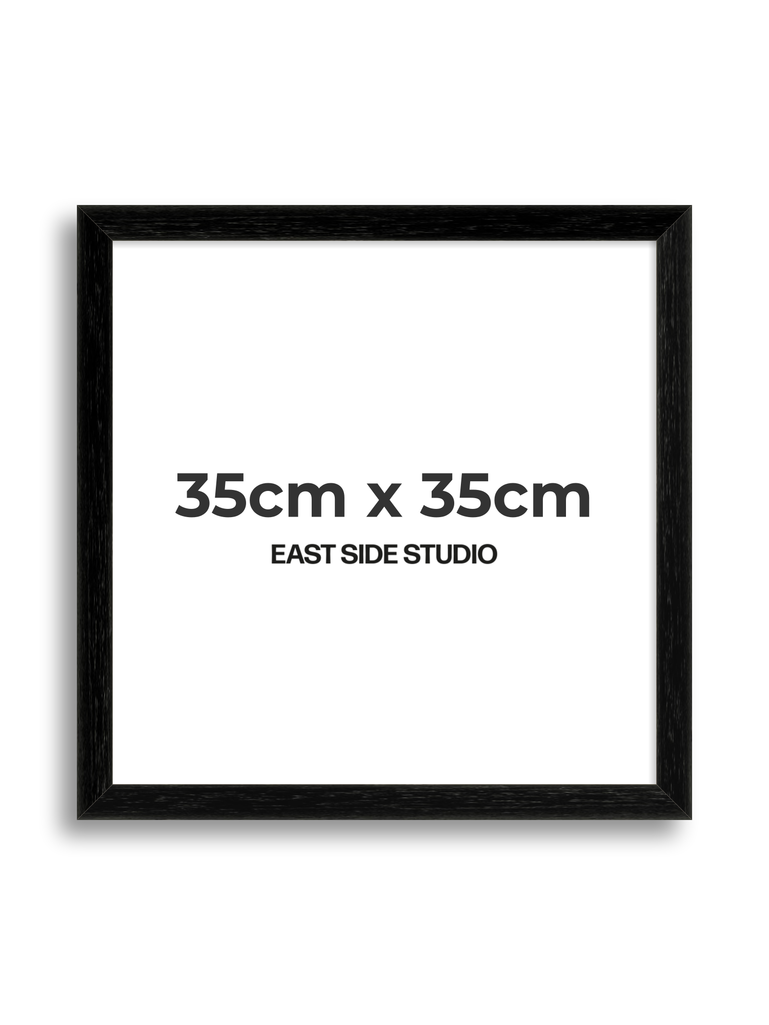 Black Grain 35cm x 35cm picture frame