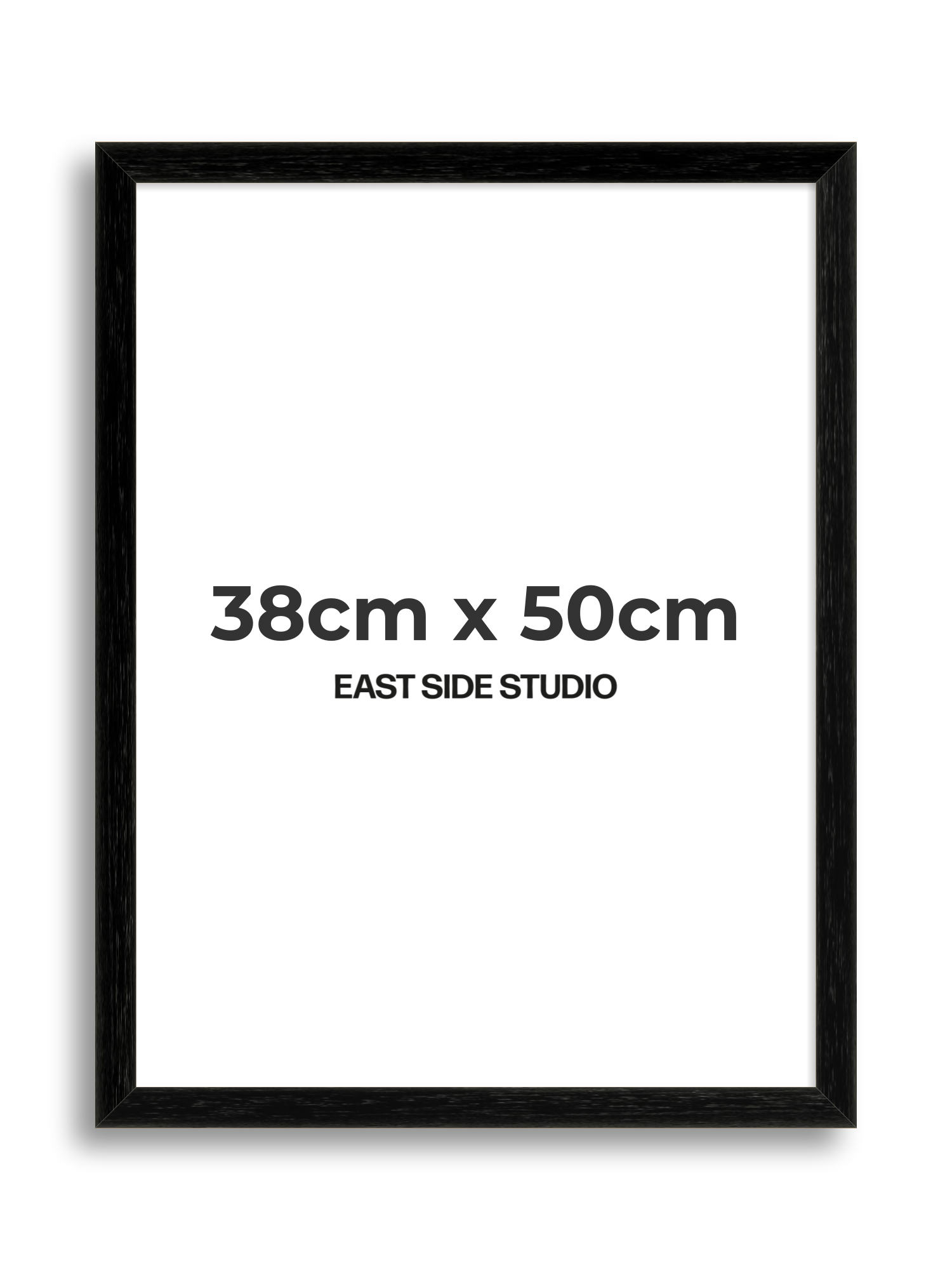 Black Grain 38cm x 50cm picture frame