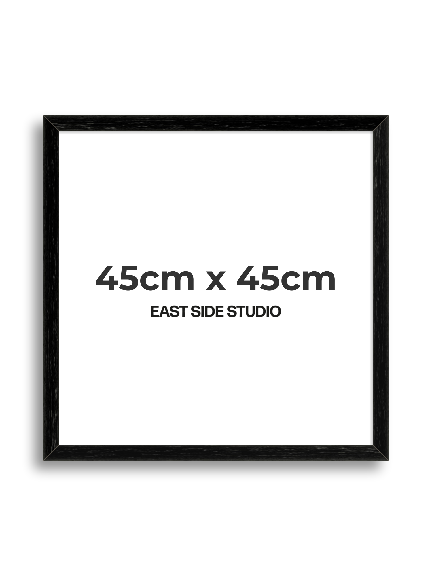 Black Grain 45cm x 45cm picture frame