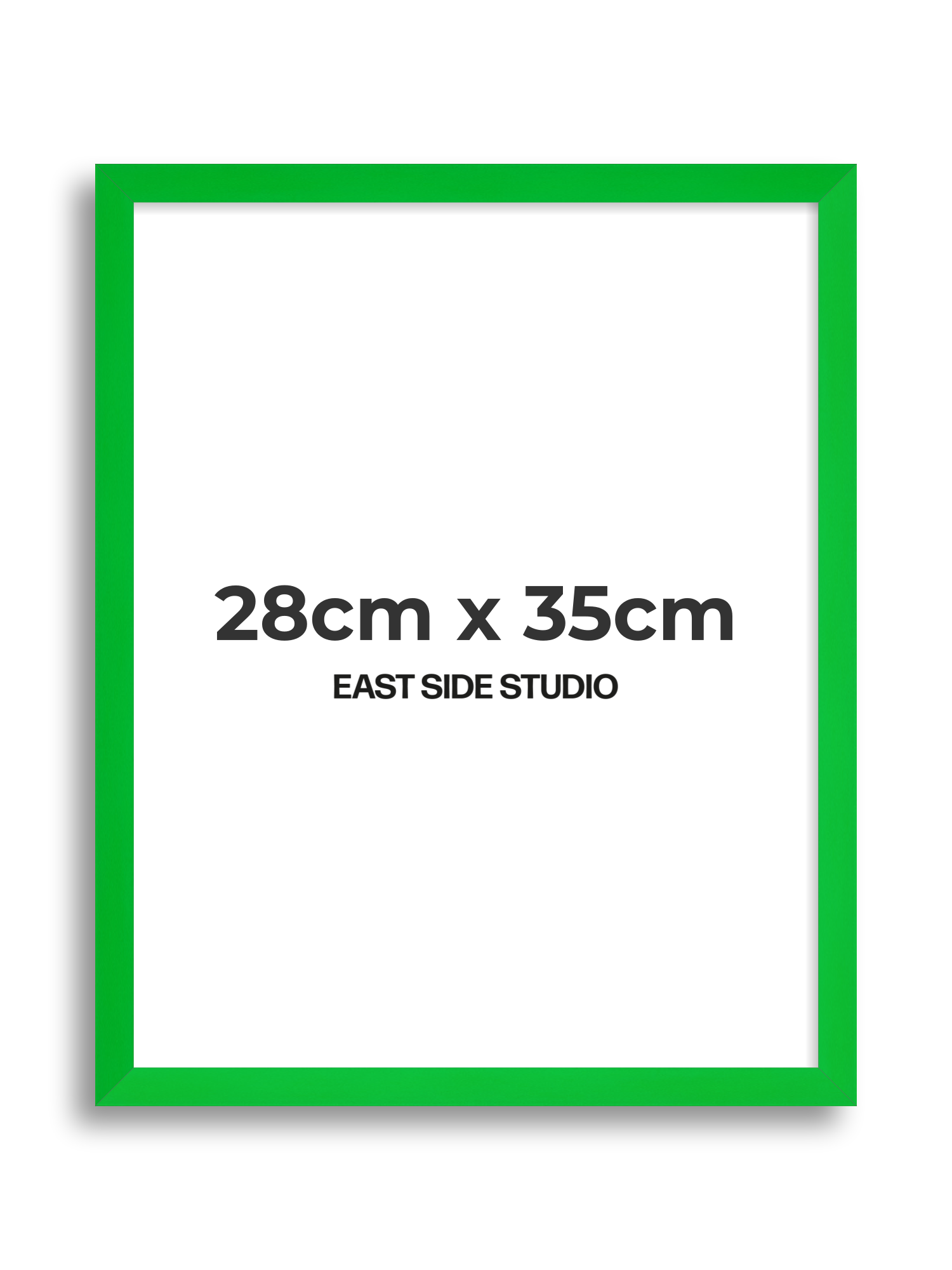Neon Green 28cm x 35cm picture frame