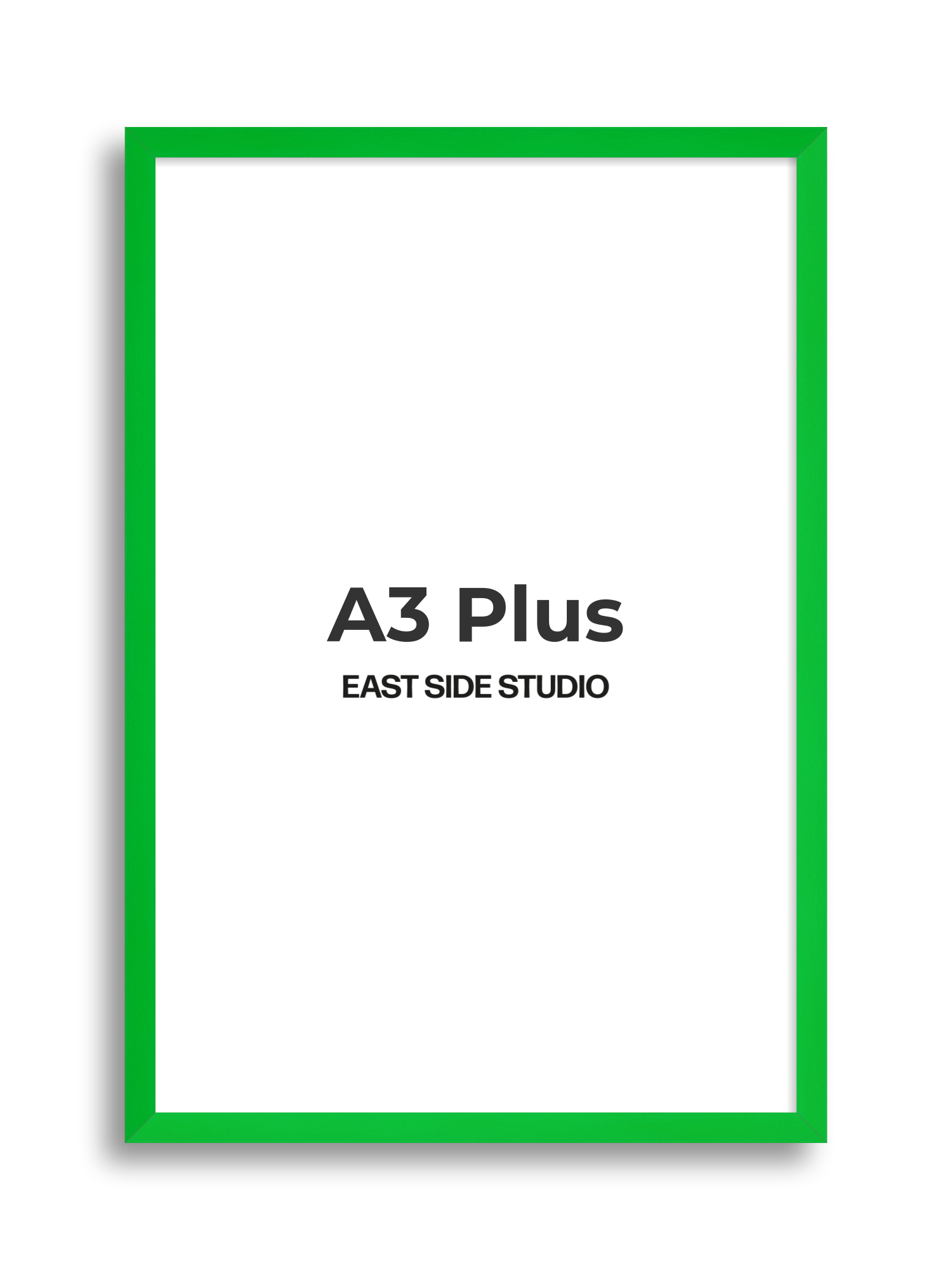 Neon Green A3 Plus picture frame