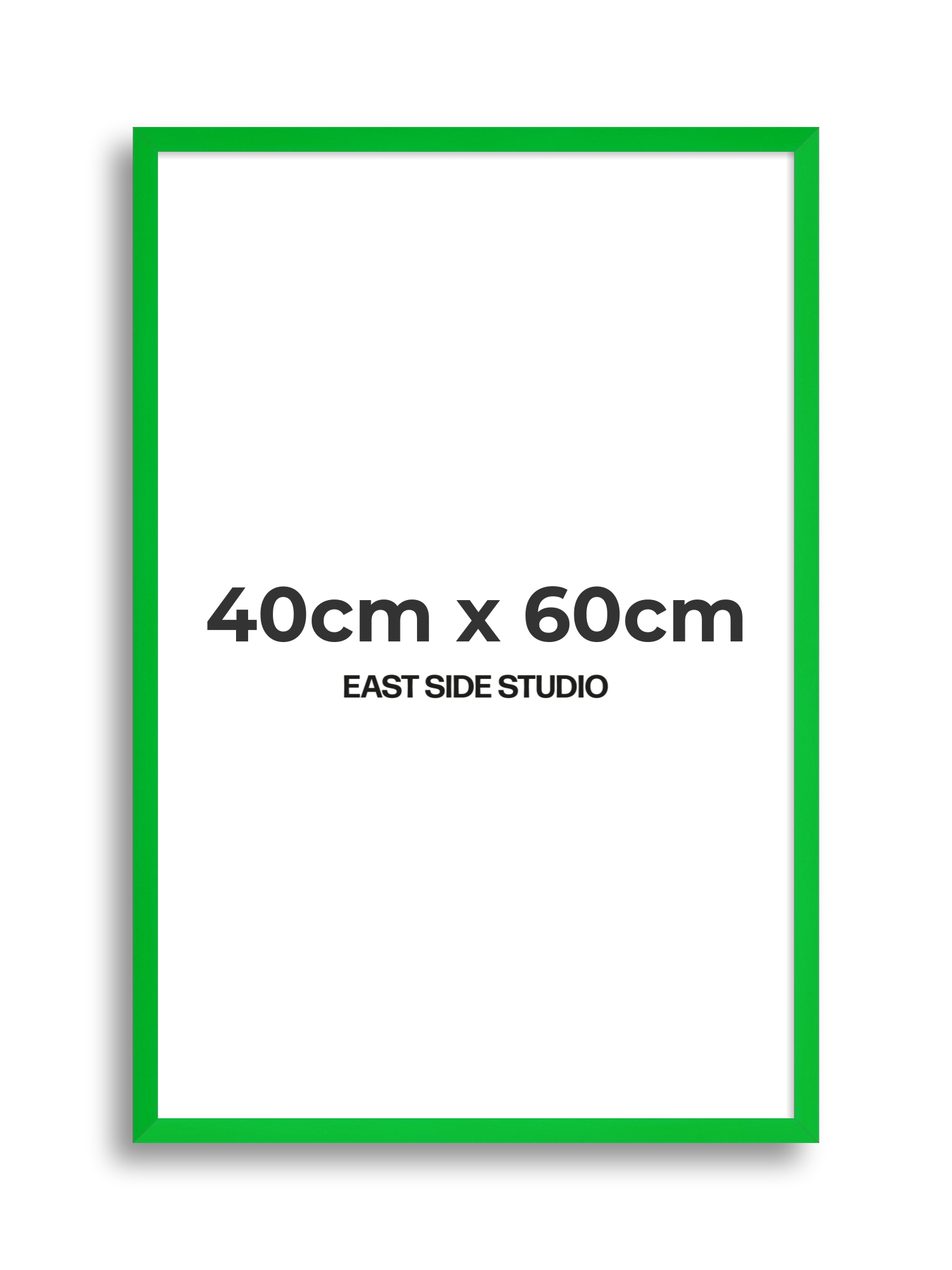 Neon Green 40cm x 60cm picture frame