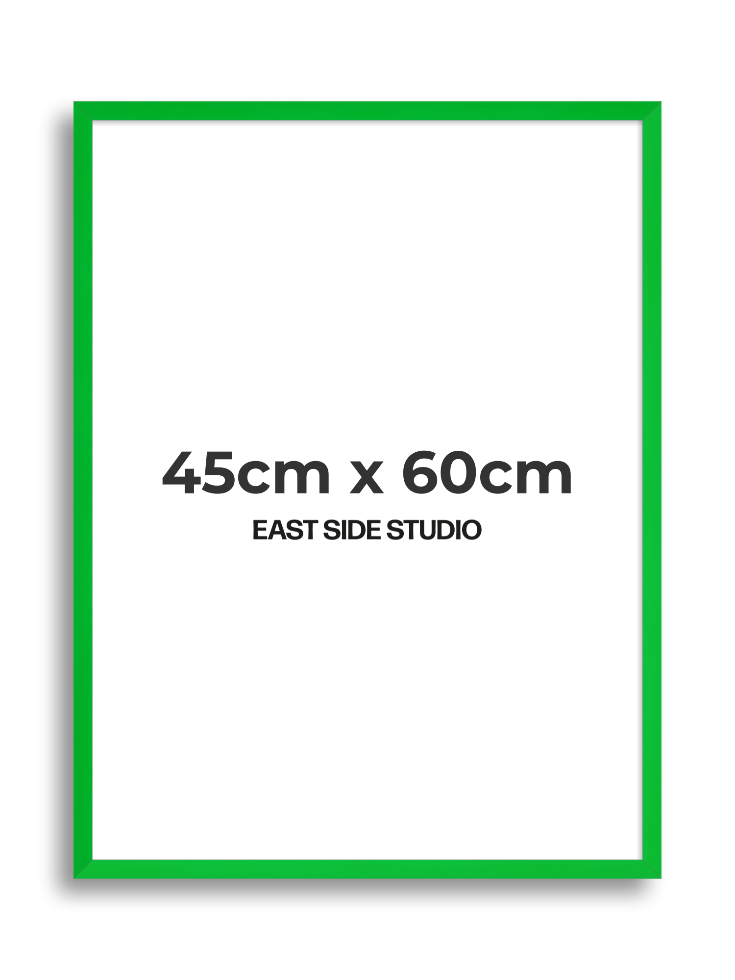 Neon Green 45cm x 60cm picture frame
