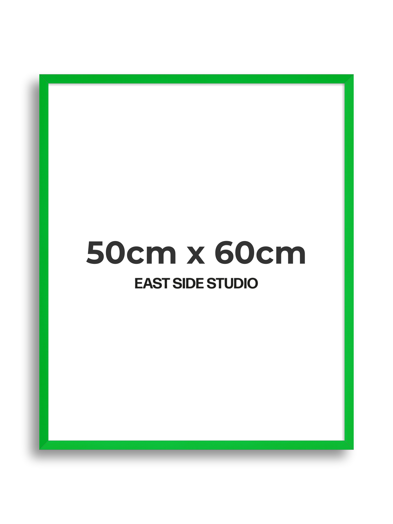 Neon Green 50cm x 60cm picture frame