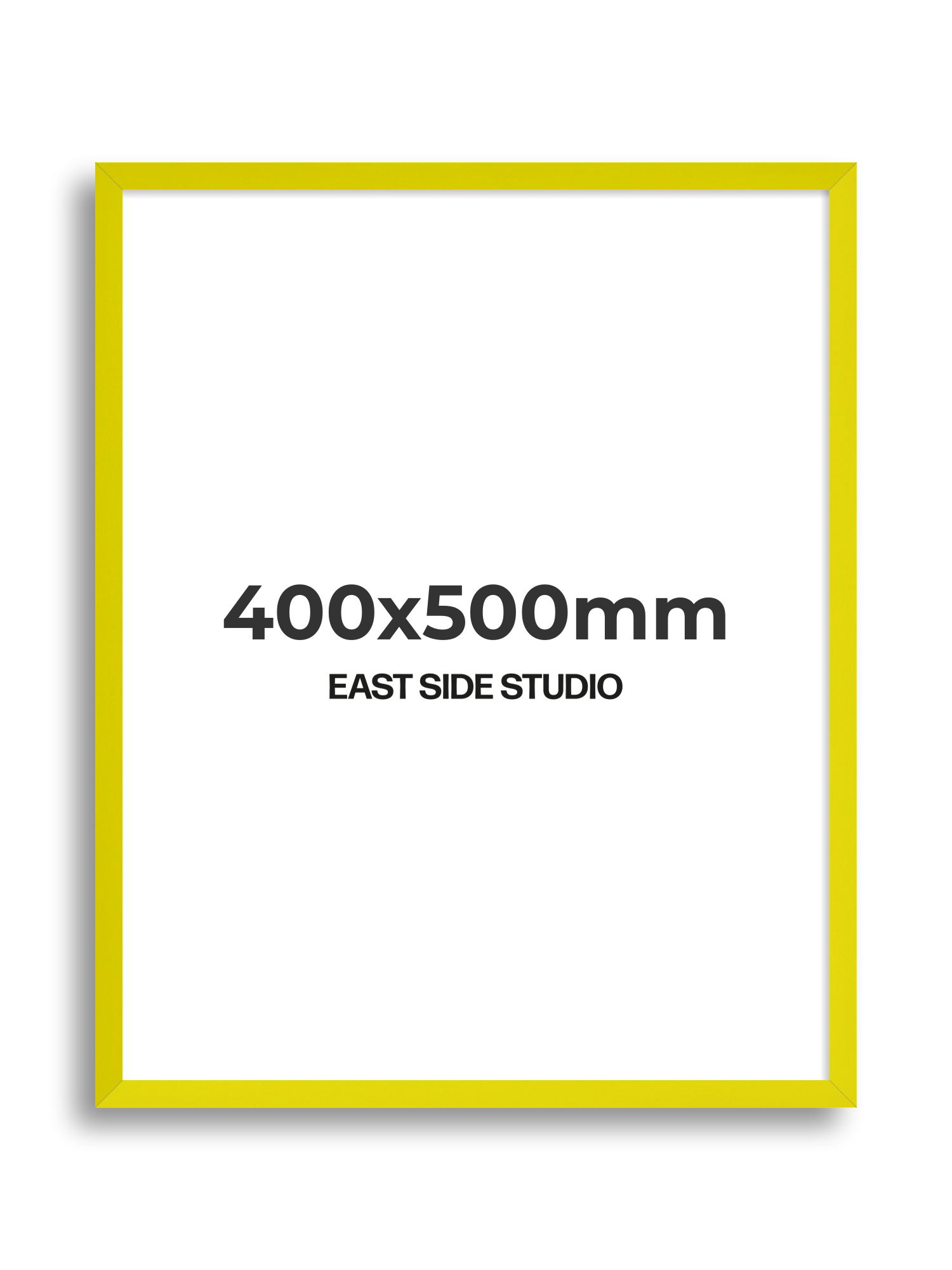 Neon Yellow 400x500mm picture frame