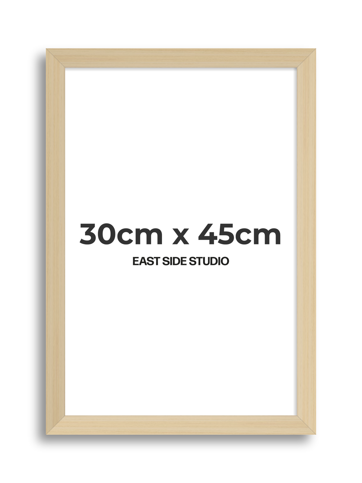 Natural Wood 30cm x 45cm picture frame