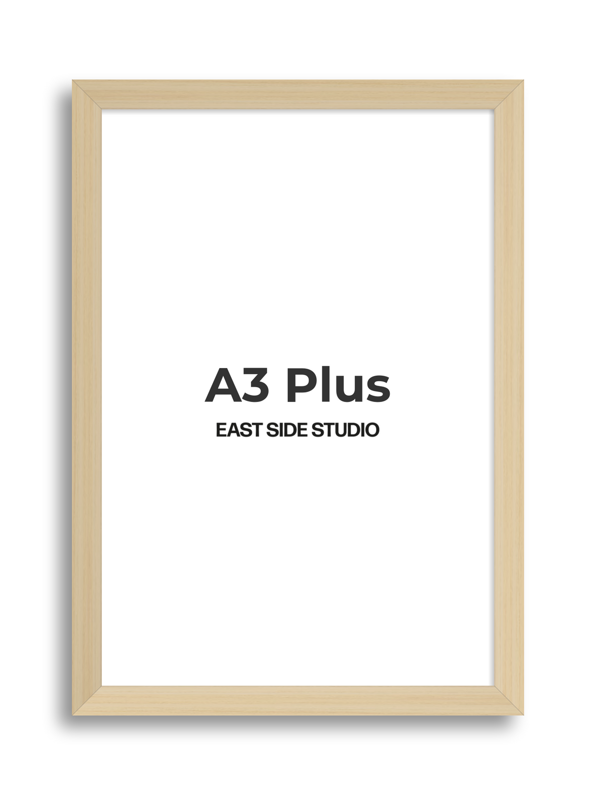 Natural Wood A3 Plus picture frame