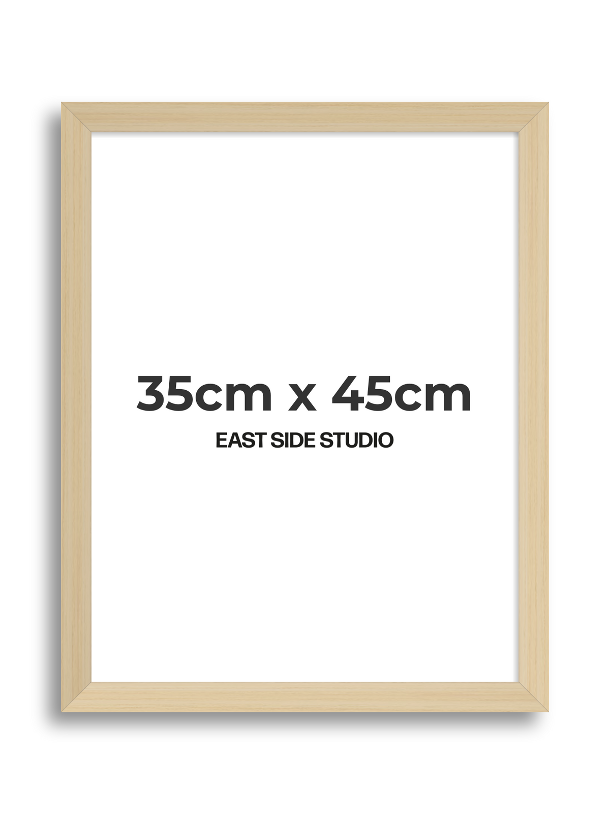 Natural Wood 35cm x 45cm picture frame