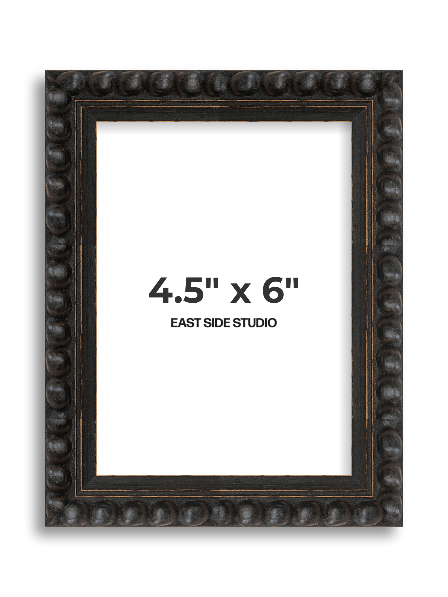 Black Bobbin 4.5" x 6" picture frame