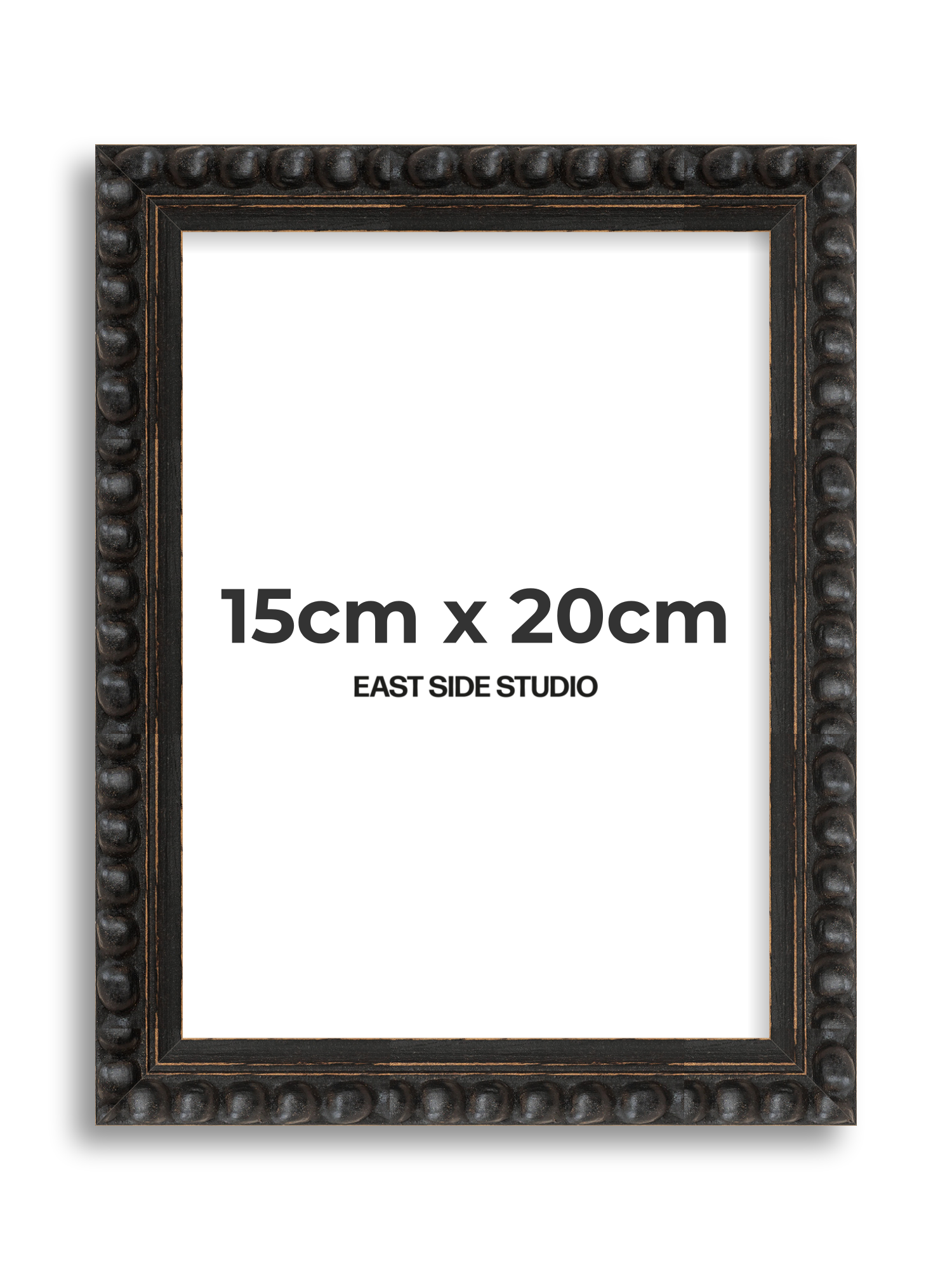 Black Bobbin 15cm x 20cm picture frame
