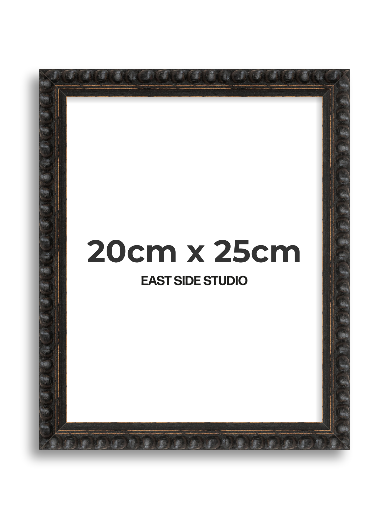 Black Bobbin 20cm x 25cm picture frame