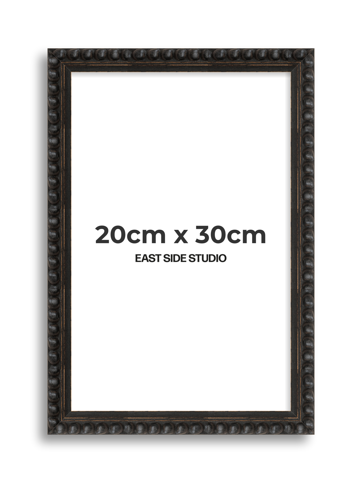 Black Bobbin 20cm x 30cm picture frame