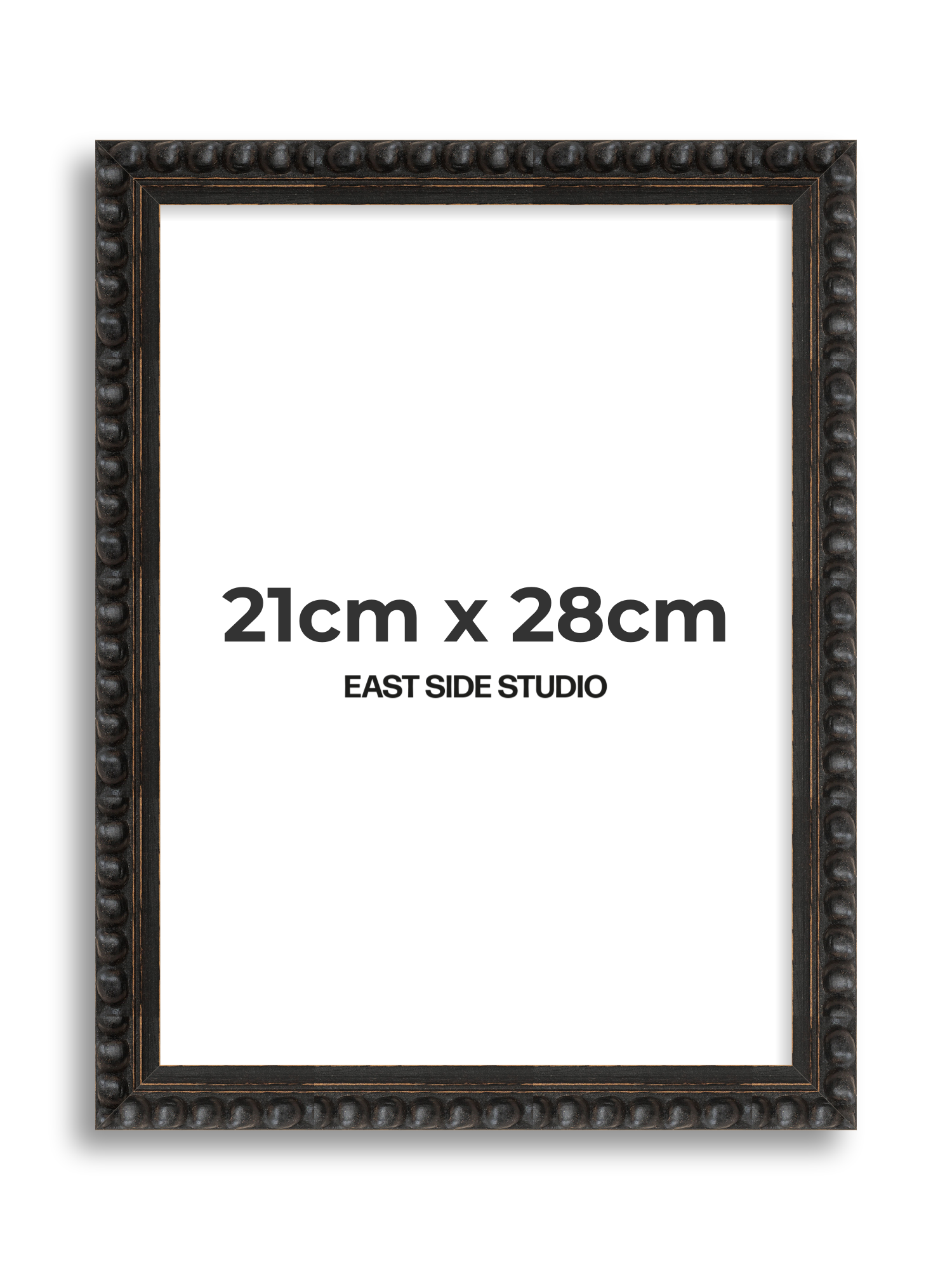 Black Bobbin 21cm x 28cm picture frame