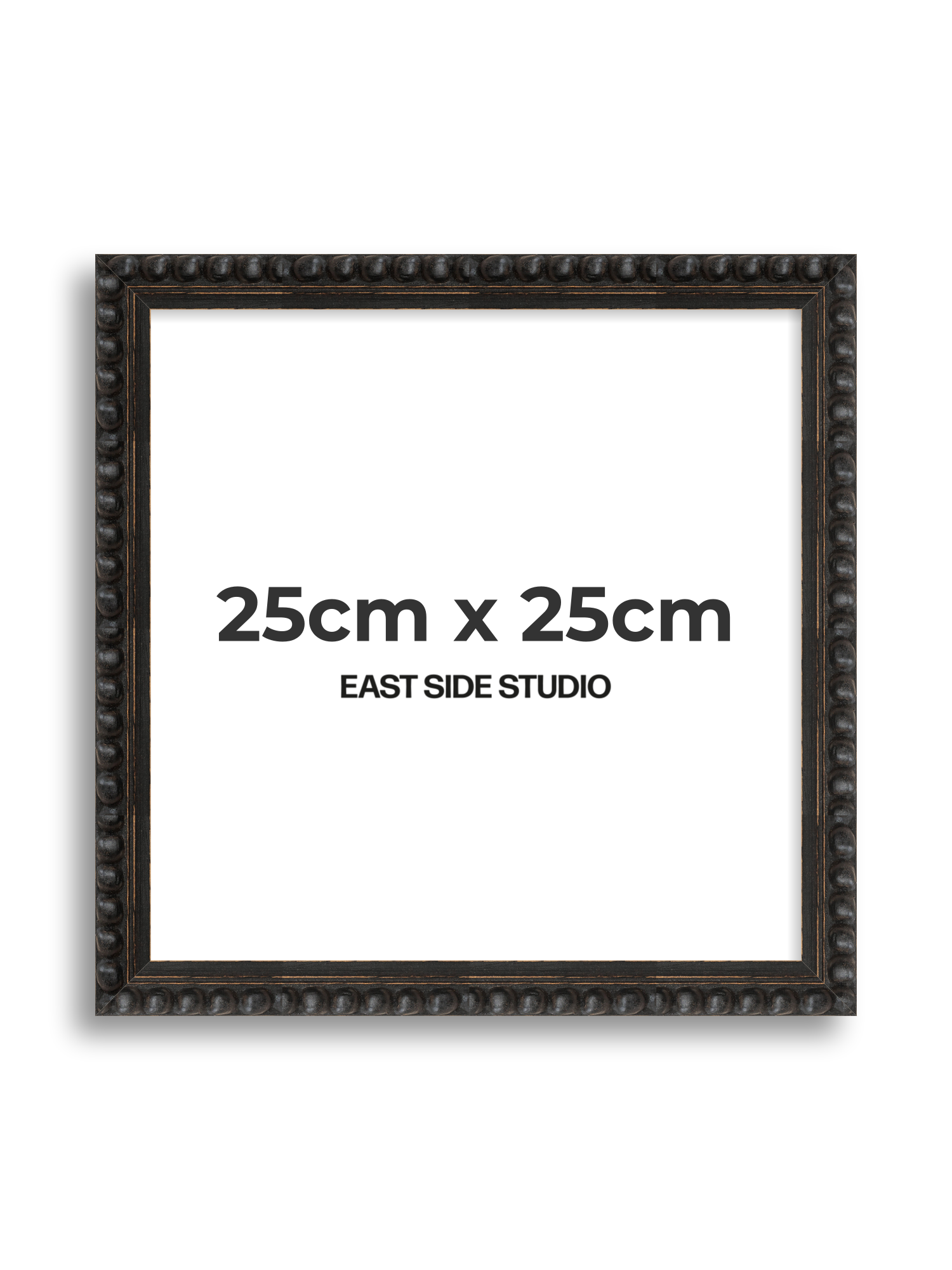 Black Bobbin 25cm x 25cm picture frame