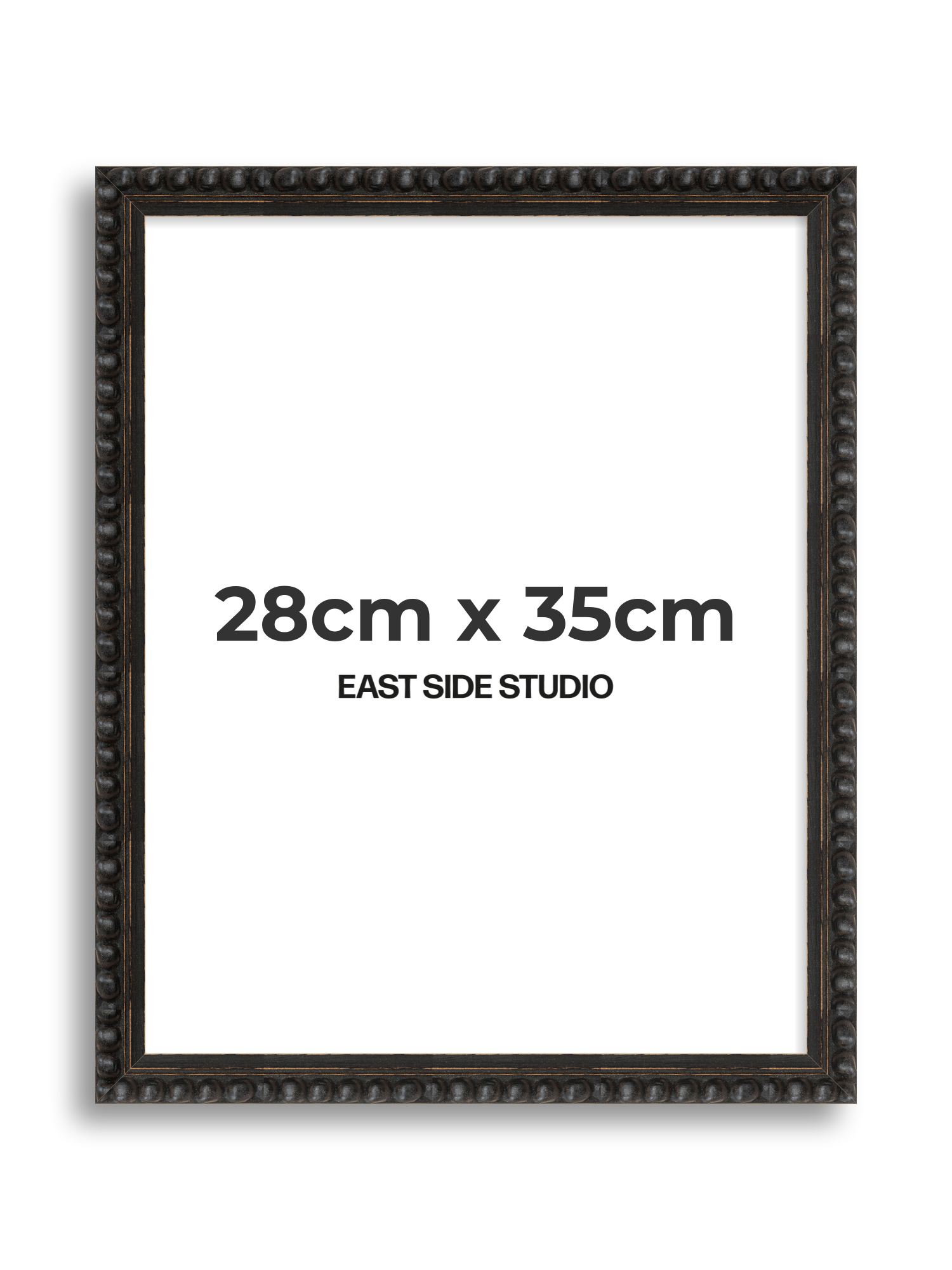Black Bobbin 28cm x 35cm picture frame